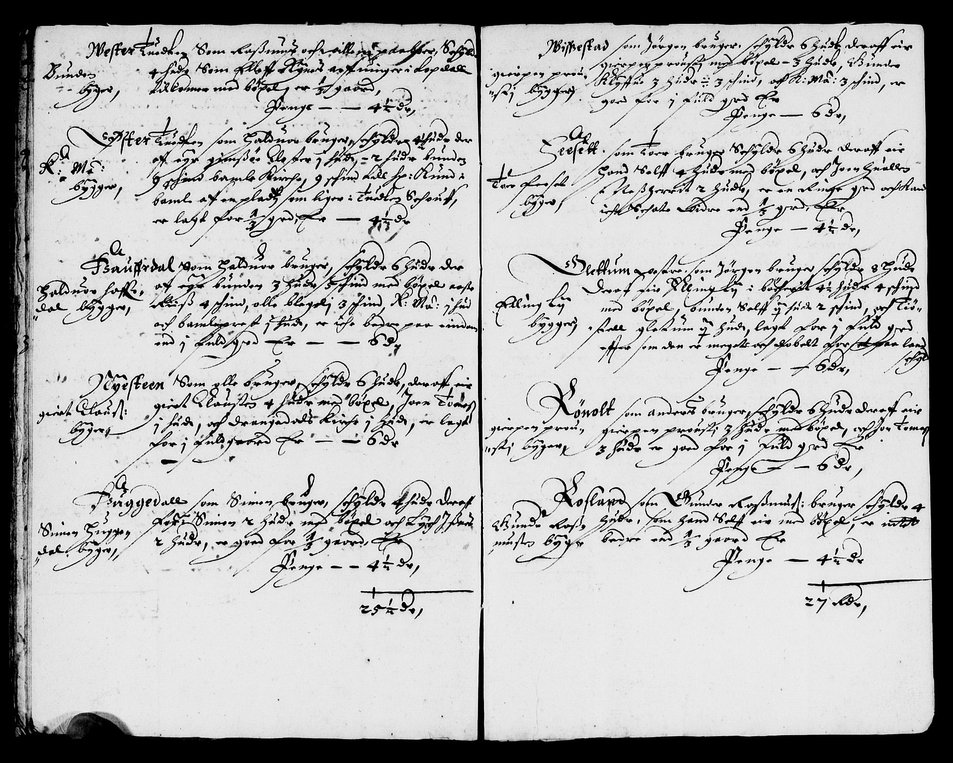 Rentekammeret inntil 1814, Reviderte regnskaper, Lensregnskaper, AV/RA-EA-5023/R/Rb/Rbp/L0035: Bratsberg len, 1648-1650
