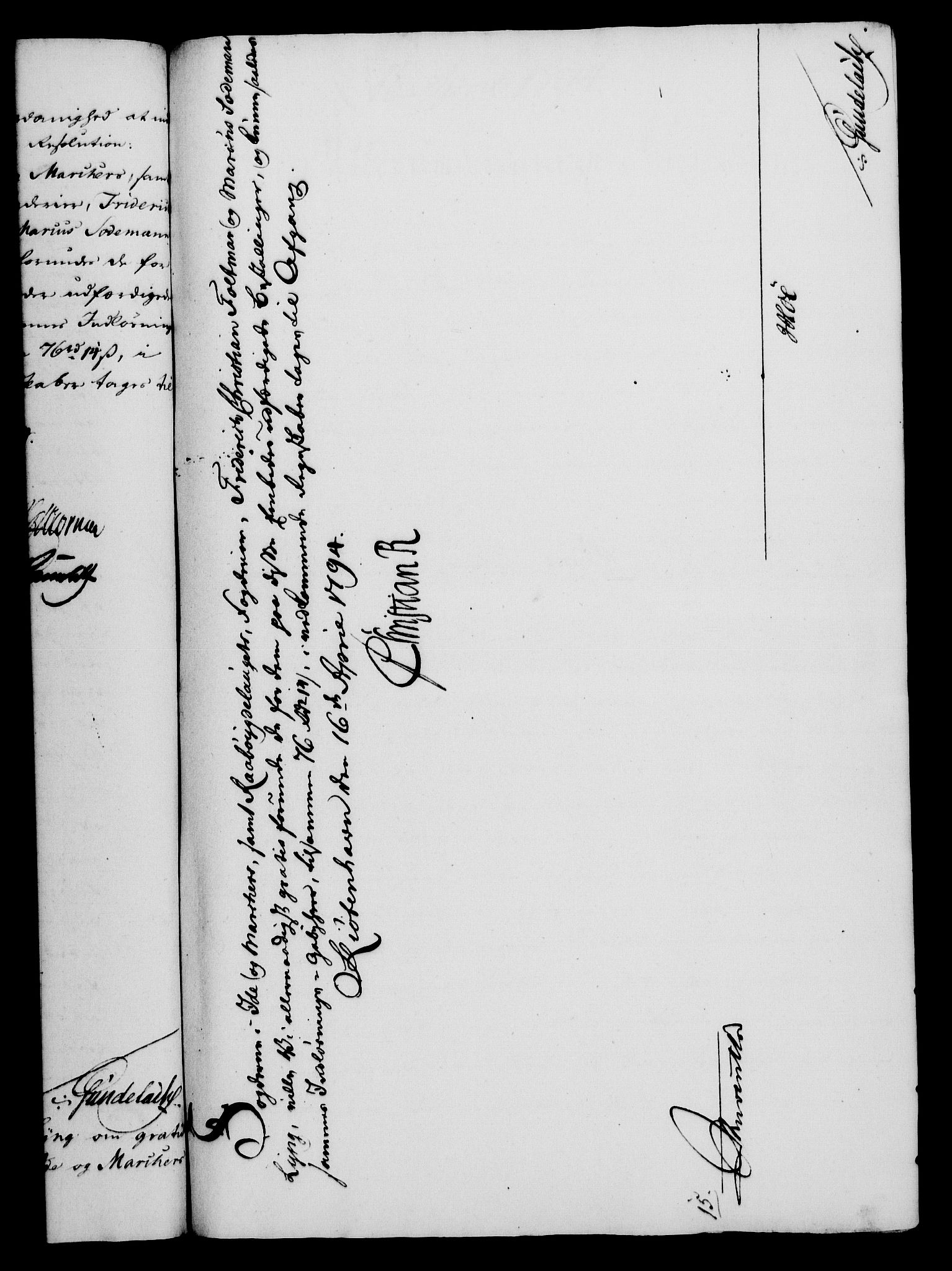 Rentekammeret, Kammerkanselliet, RA/EA-3111/G/Gf/Gfa/L0076: Norsk relasjons- og resolusjonsprotokoll (merket RK 52.76), 1794, s. 169