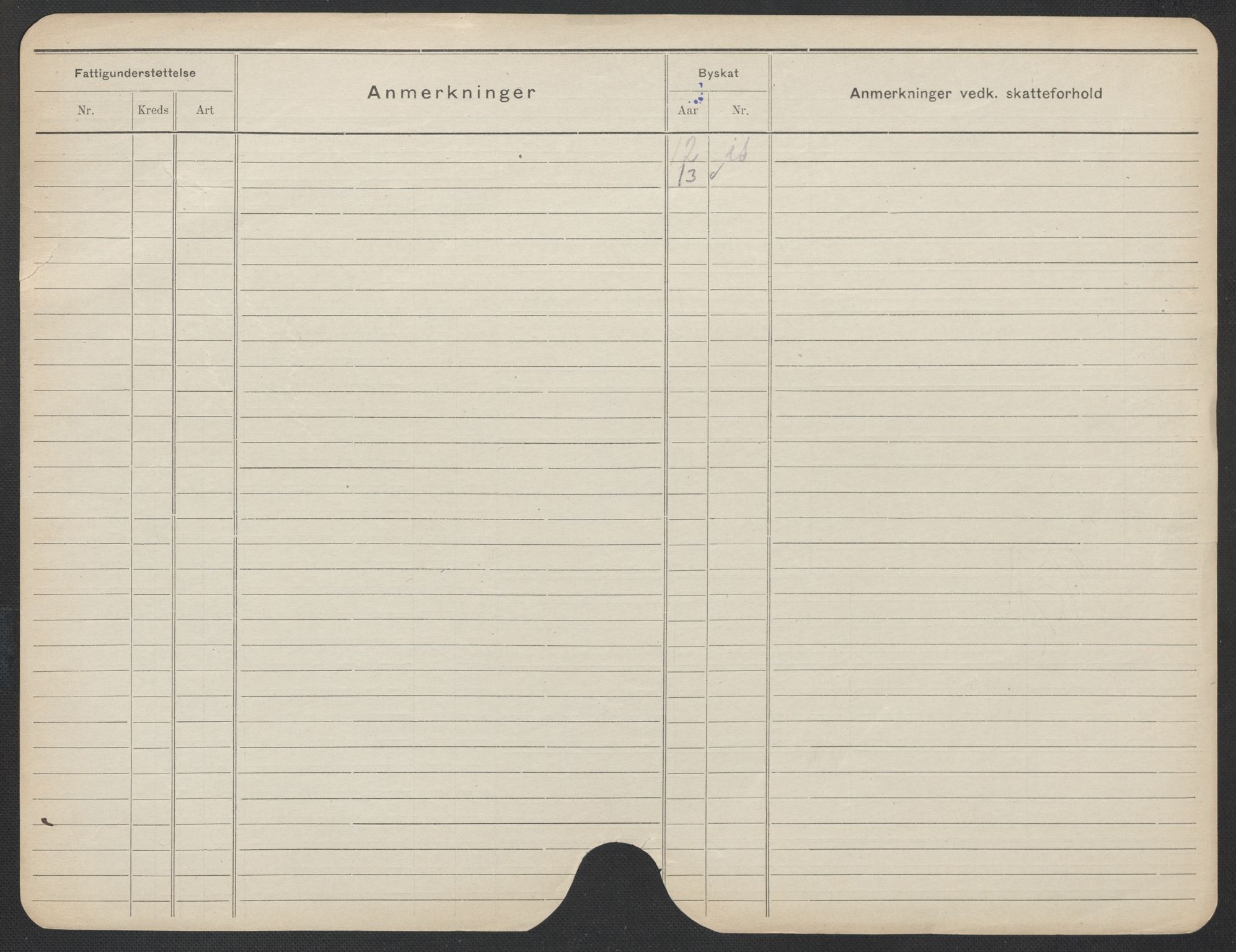 Oslo folkeregister, Registerkort, SAO/A-11715/F/Fa/Fac/L0018: Kvinner, 1906-1914, s. 1316b