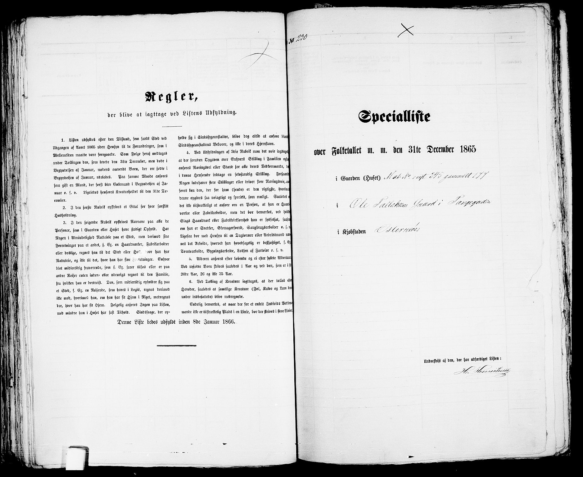 RA, Folketelling 1865 for 0901B Risør prestegjeld, Risør kjøpstad, 1865, s. 471