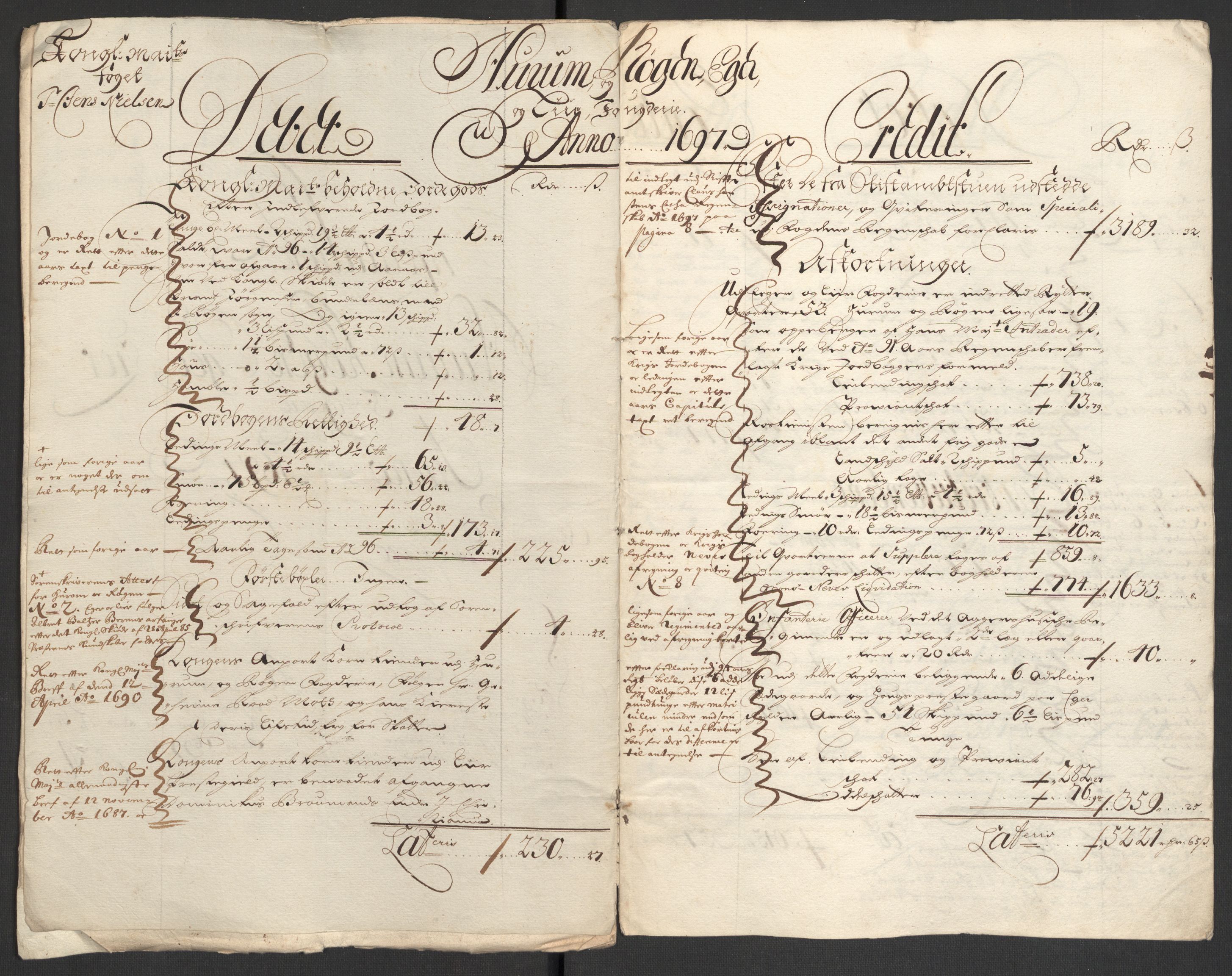 Rentekammeret inntil 1814, Reviderte regnskaper, Fogderegnskap, AV/RA-EA-4092/R30/L1695: Fogderegnskap Hurum, Røyken, Eiker og Lier, 1697, s. 8