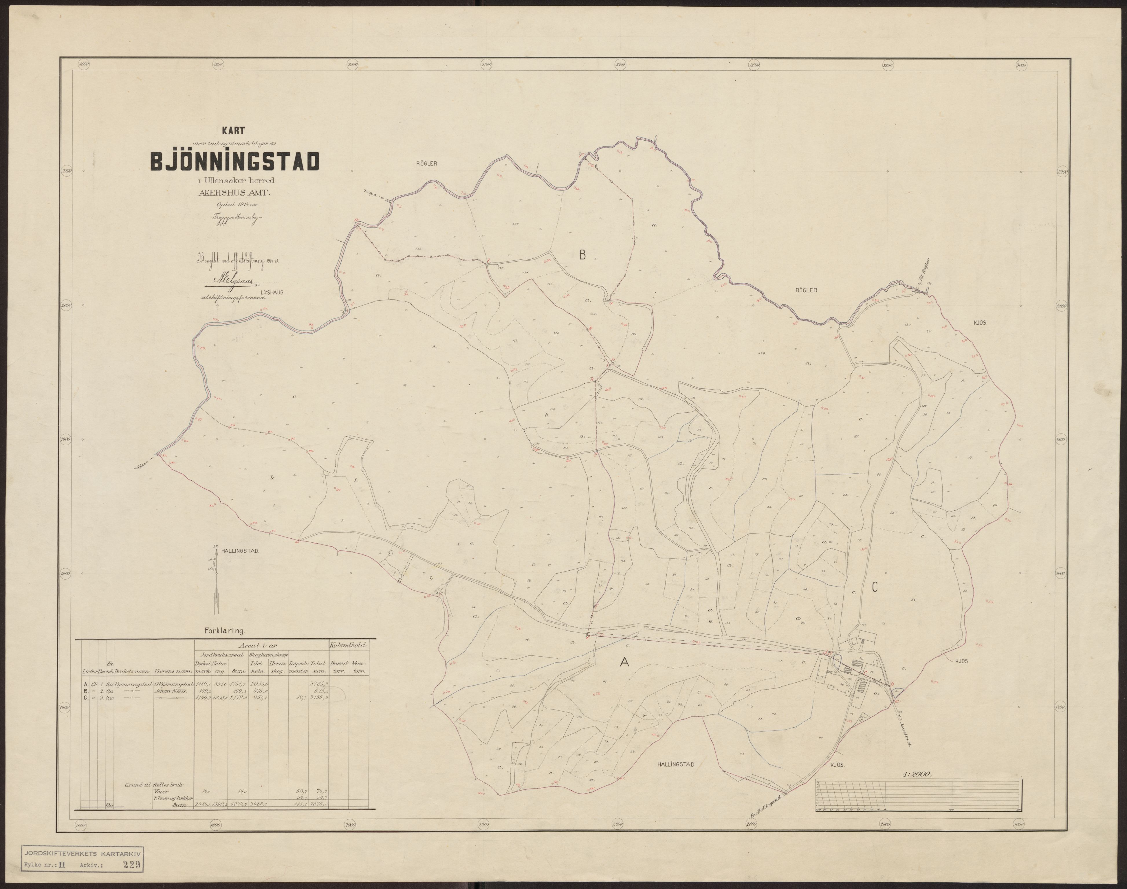 Jordskifteverkets kartarkiv, AV/RA-S-3929/T, 1859-1988, s. 304