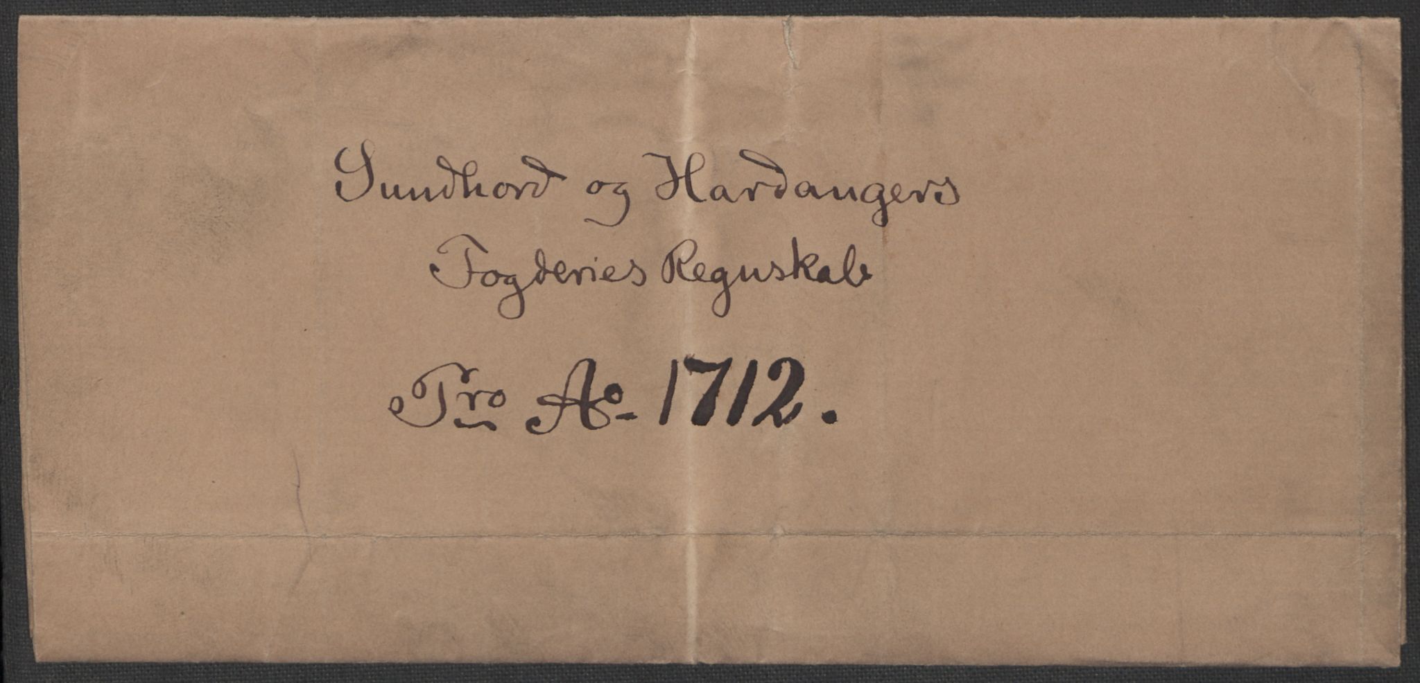 Rentekammeret inntil 1814, Reviderte regnskaper, Fogderegnskap, AV/RA-EA-4092/R48/L2988: Fogderegnskap Sunnhordland og Hardanger, 1712, s. 4