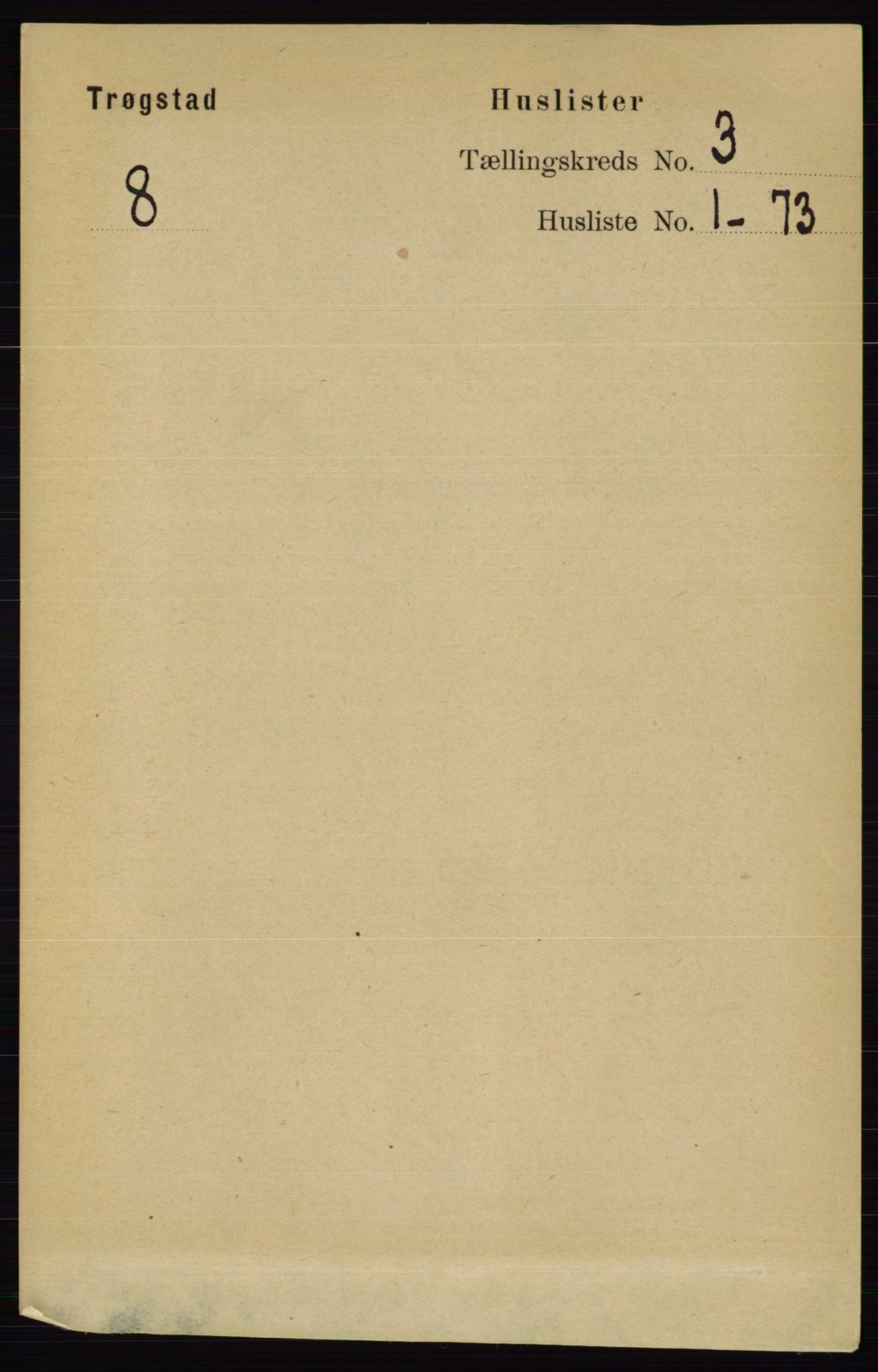 RA, Folketelling 1891 for 0122 Trøgstad herred, 1891, s. 1043