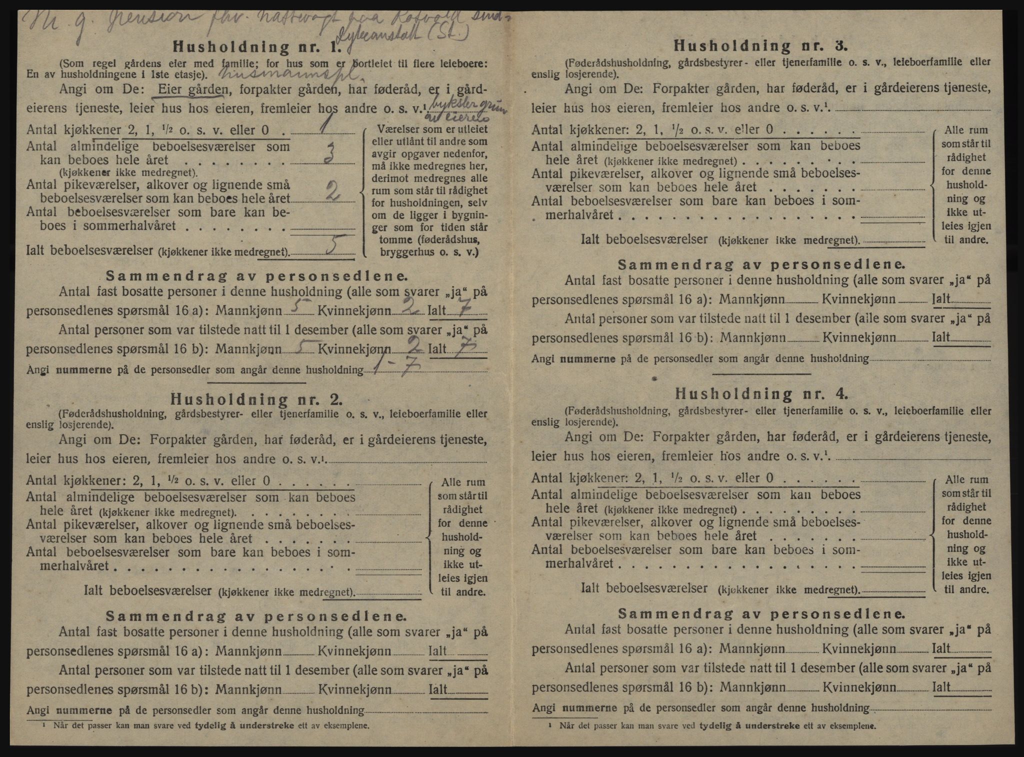 SAT, Folketelling 1920 for 1660 Strinda herred, 1920, s. 79