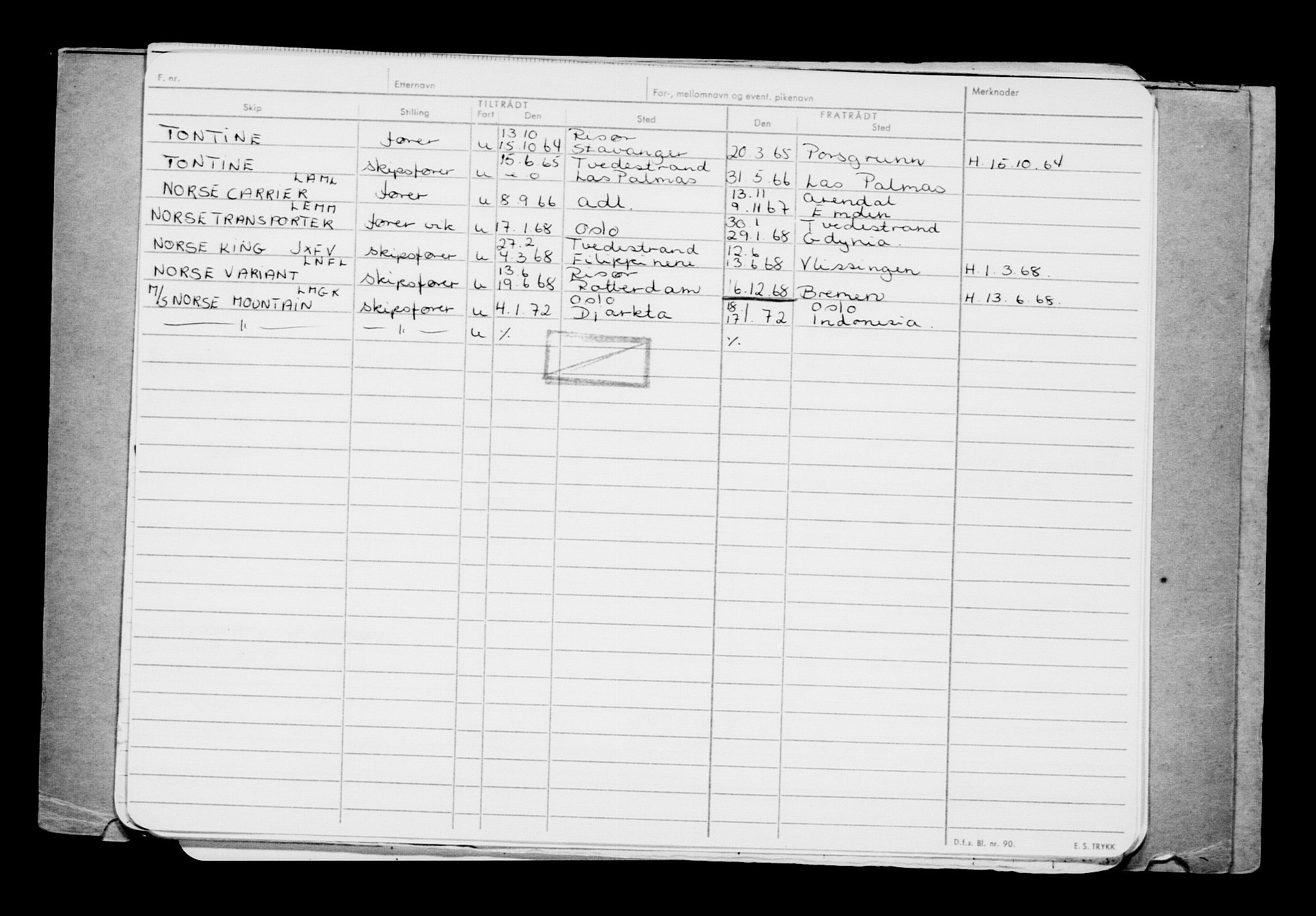 Direktoratet for sjømenn, AV/RA-S-3545/G/Gb/L0225: Hovedkort, 1923, s. 525