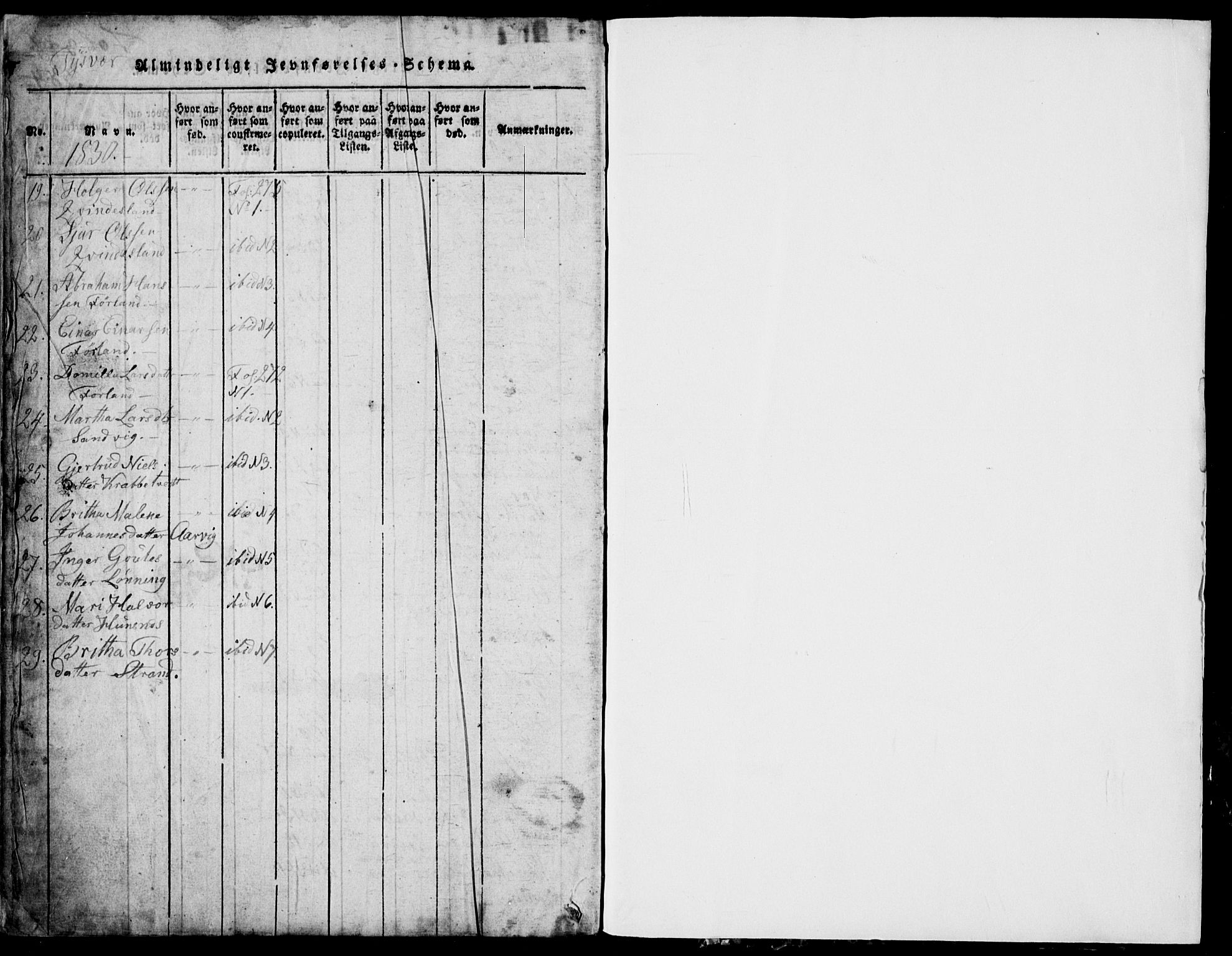 Skjold sokneprestkontor, AV/SAST-A-101847/H/Ha/Hab/L0002: Klokkerbok nr. B 2 /1, 1815-1830