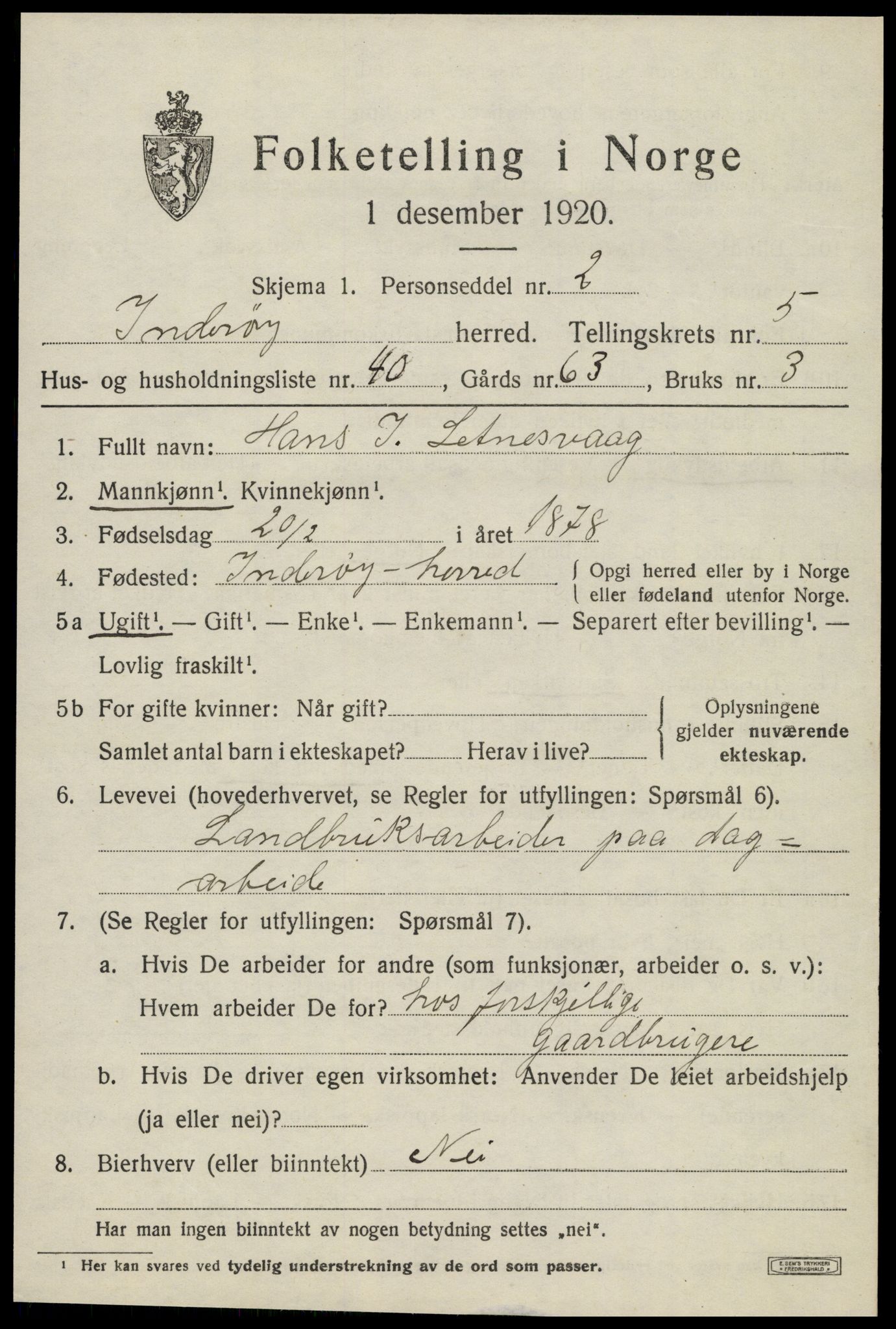 SAT, Folketelling 1920 for 1729 Inderøy herred, 1920, s. 4683