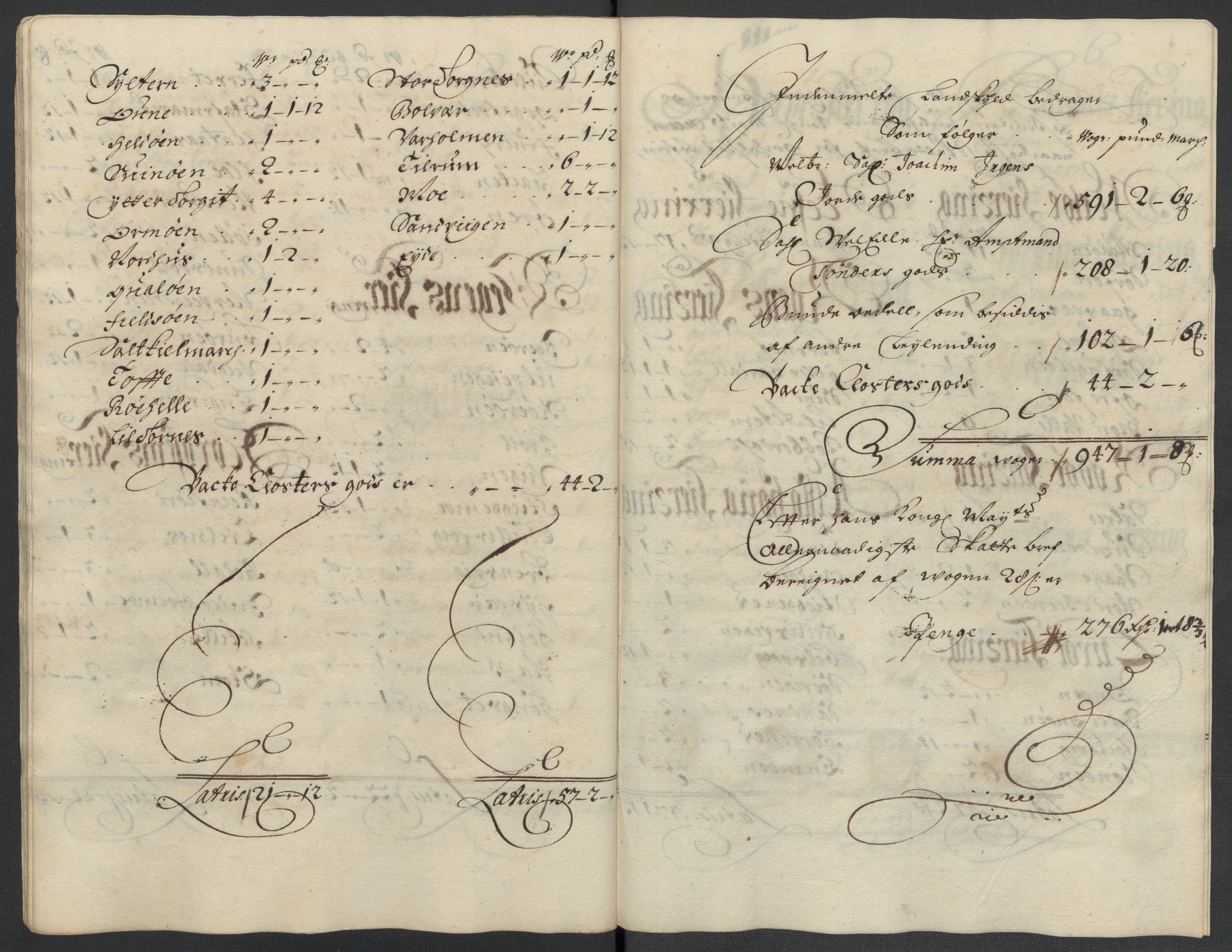 Rentekammeret inntil 1814, Reviderte regnskaper, Fogderegnskap, AV/RA-EA-4092/R65/L4506: Fogderegnskap Helgeland, 1697-1698, s. 212