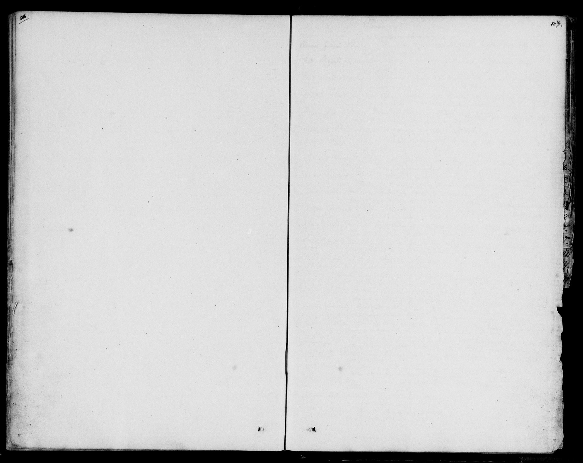 Hardanger og Voss sorenskriveri, SAB/A-2501/2/2A/2Aa/L0033: Panteregister nr. II.A.a.33, 1800-1880, s. 806-807