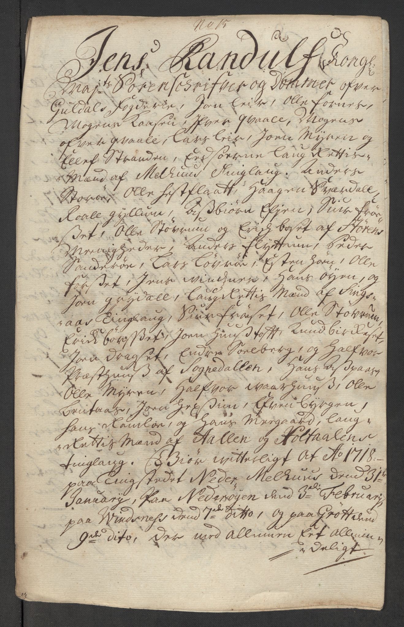 Rentekammeret inntil 1814, Reviderte regnskaper, Fogderegnskap, RA/EA-4092/R60/L3969: Fogderegnskap Orkdal og Gauldal, 1717, s. 429