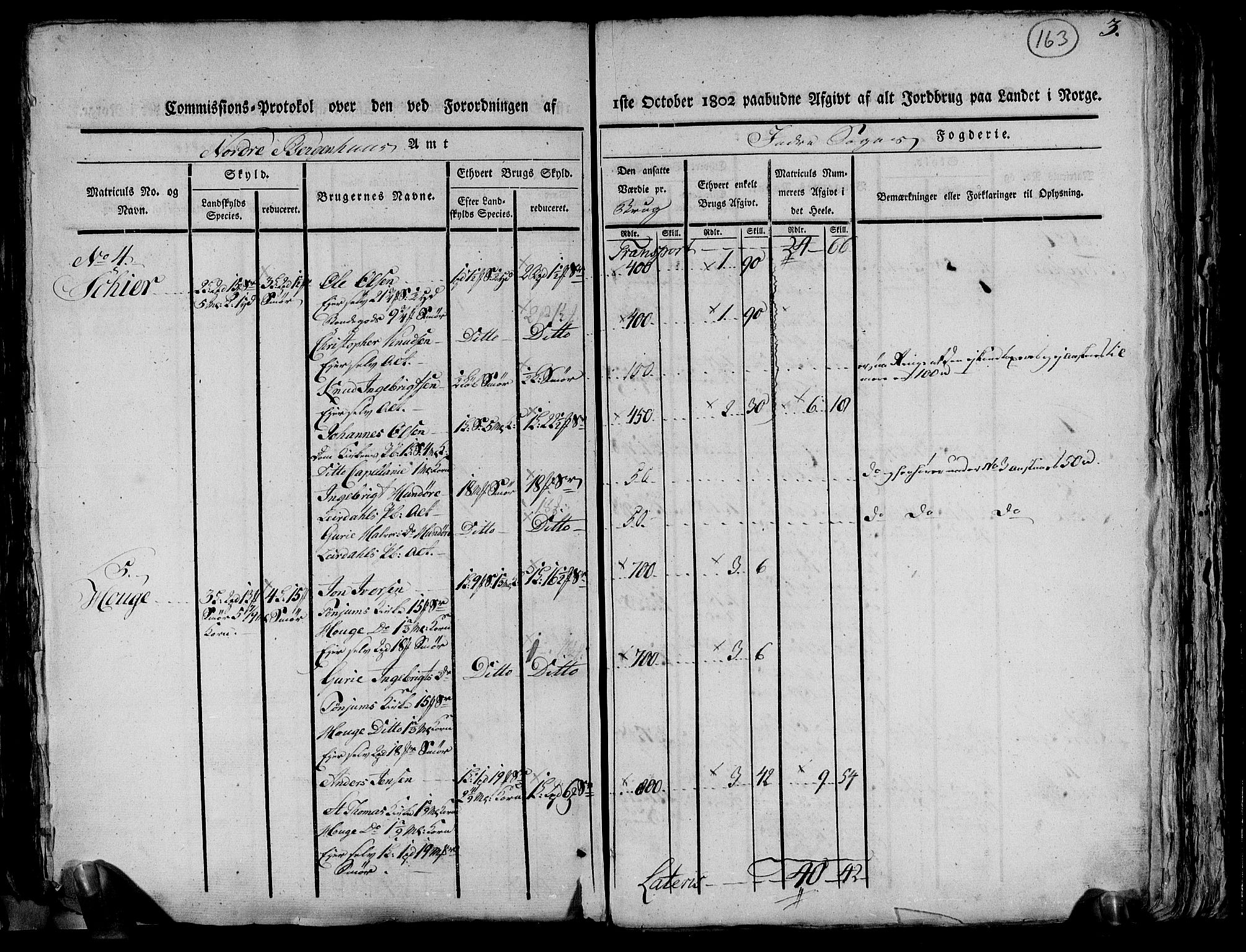 Rentekammeret inntil 1814, Realistisk ordnet avdeling, AV/RA-EA-4070/N/Ne/Nea/L0116: og 0117: Ytre og Indre Sogn fogderi. Kommisjonsprotokoller, 1803, s. 170