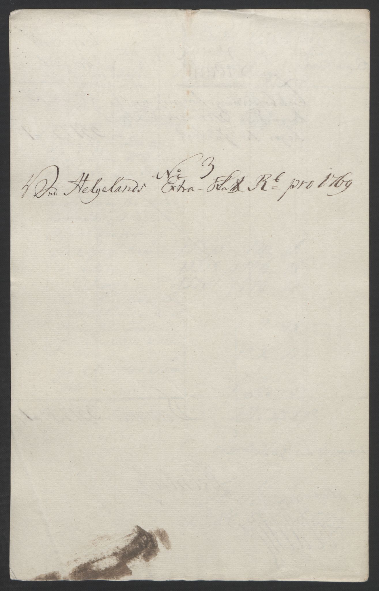 Rentekammeret inntil 1814, Reviderte regnskaper, Fogderegnskap, AV/RA-EA-4092/R65/L4573: Ekstraskatten Helgeland, 1762-1772, s. 235