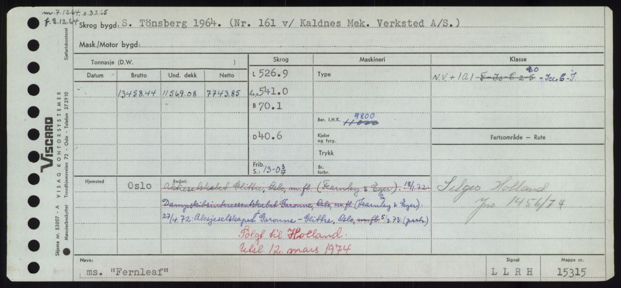 Sjøfartsdirektoratet med forløpere, Skipsmålingen, AV/RA-S-1627/H/Hd/L0010: Fartøy, F-Fjø, s. 387