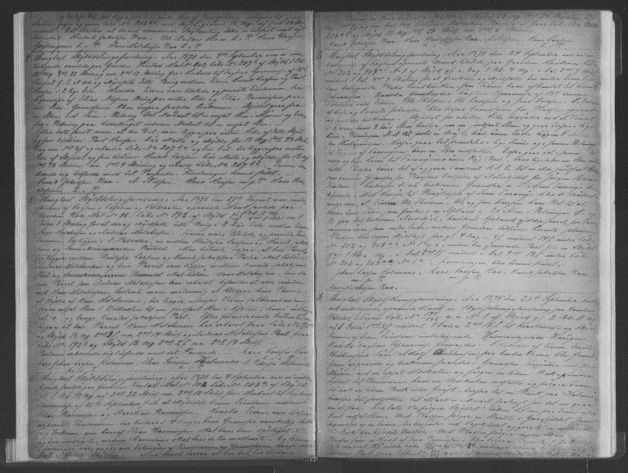 Vesterålen sorenskriveri, SAT/A-4180/1/2/2Ca/L0015: Pantebok nr. M-III, 1875-1877, s. 378