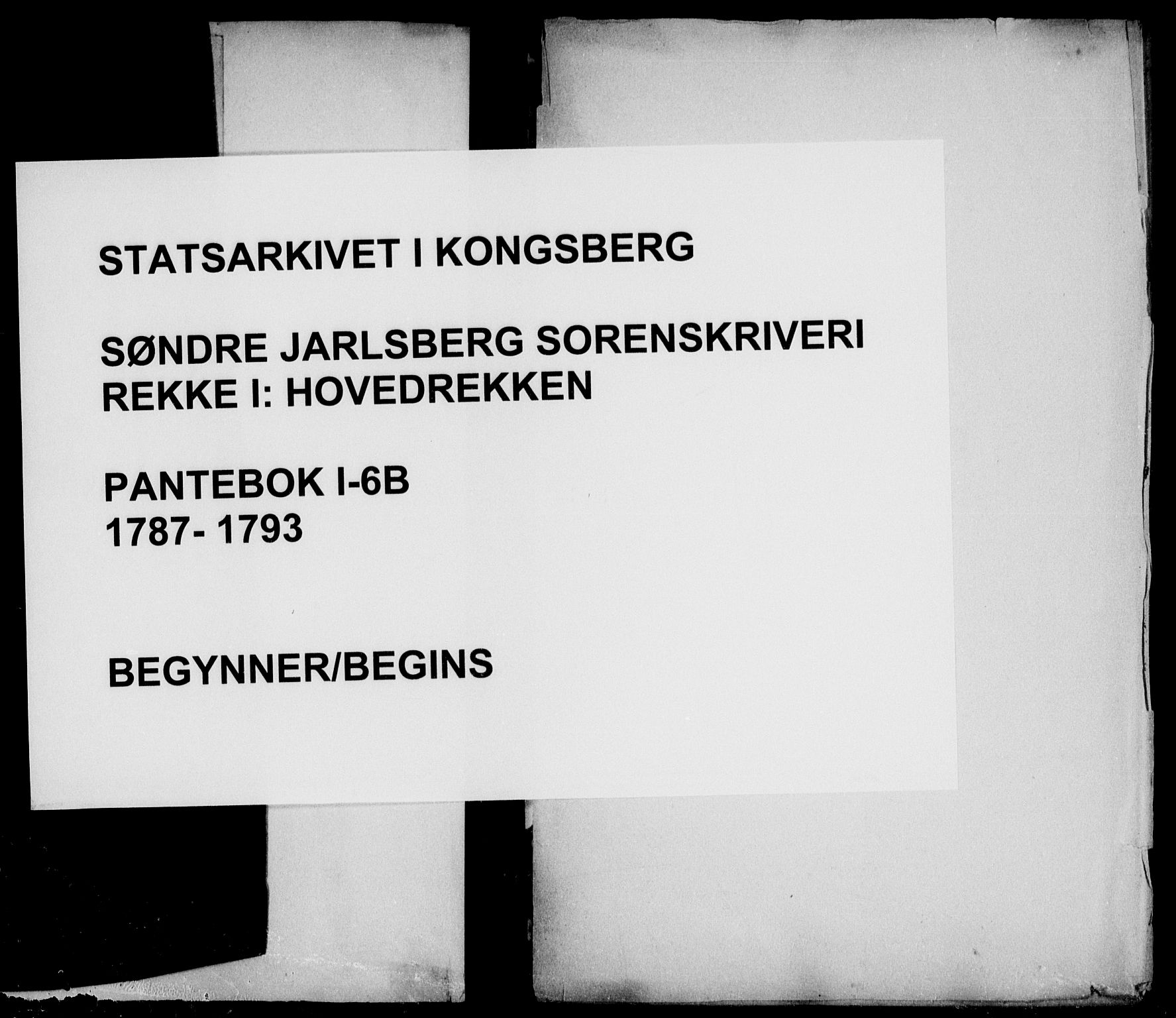 Søndre Jarlsberg sorenskriveri, AV/SAKO-A-129/G/Ga/Gaa/L0006B: Pantebok nr. I 6b, 1787-1793