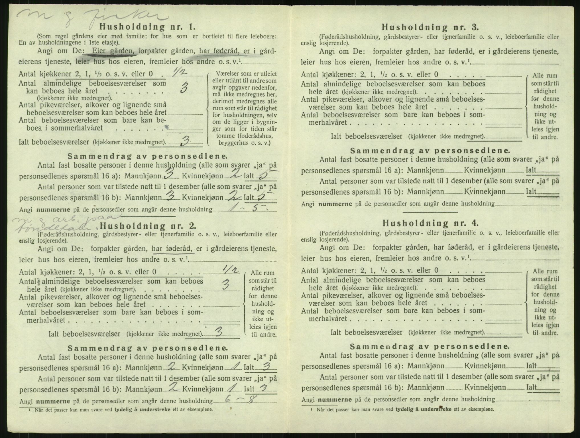 SAT, Folketelling 1920 for 1554 Bremsnes herred, 1920, s. 1080