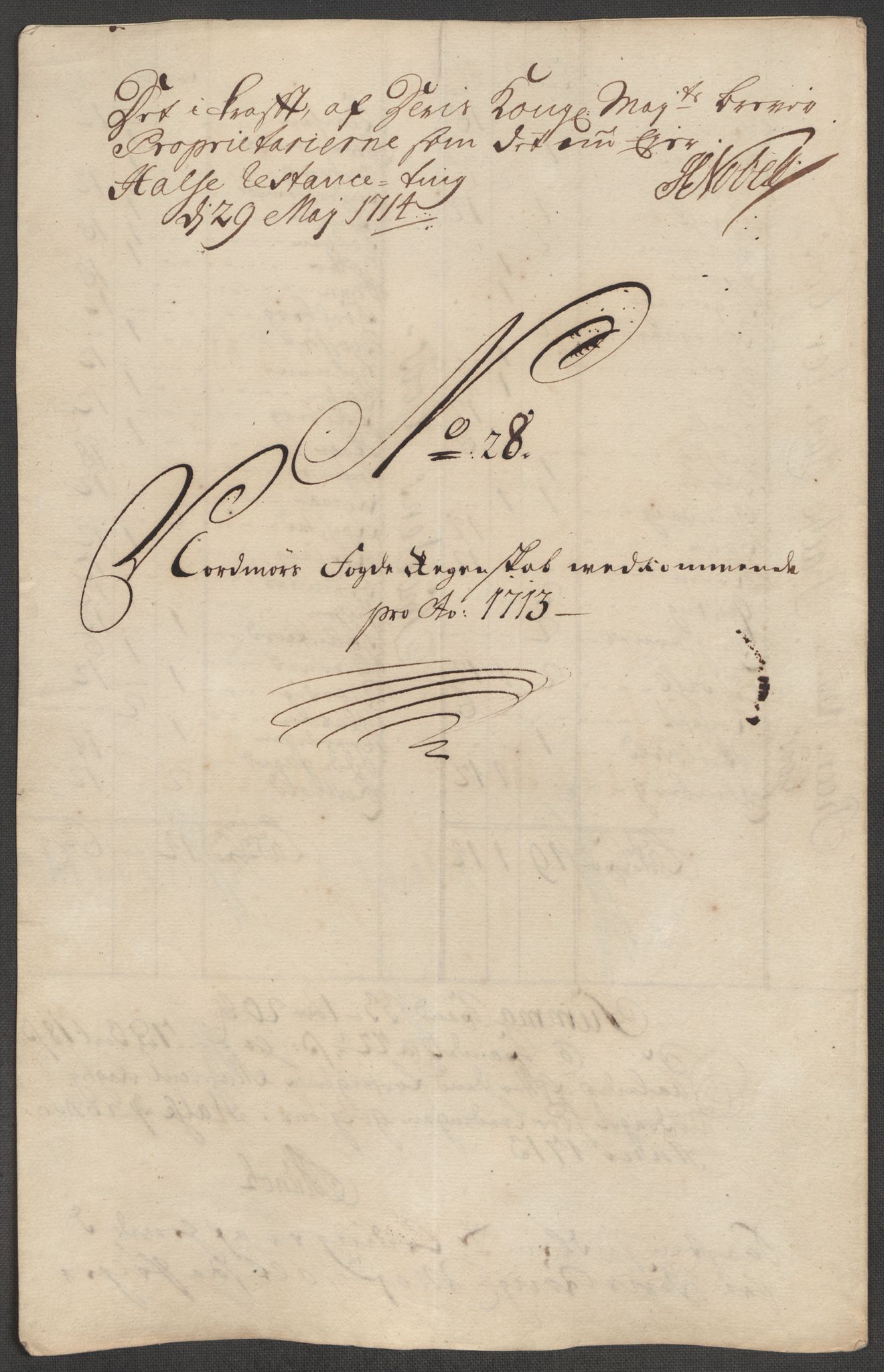 Rentekammeret inntil 1814, Reviderte regnskaper, Fogderegnskap, AV/RA-EA-4092/R56/L3747: Fogderegnskap Nordmøre, 1713, s. 179