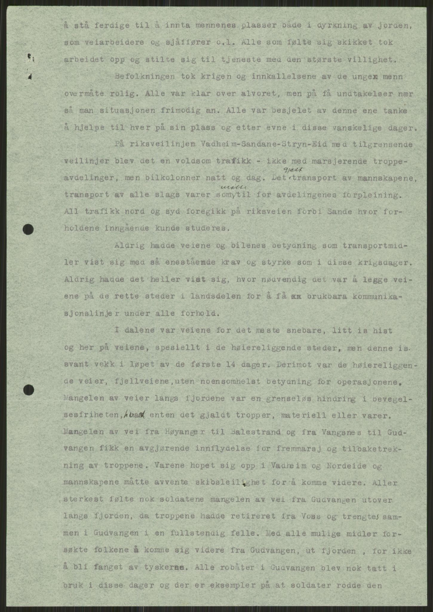 Forsvaret, Forsvarets krigshistoriske avdeling, RA/RAFA-2017/Y/Ya/L0015: II-C-11-31 - Fylkesmenn.  Rapporter om krigsbegivenhetene 1940., 1940, s. 528