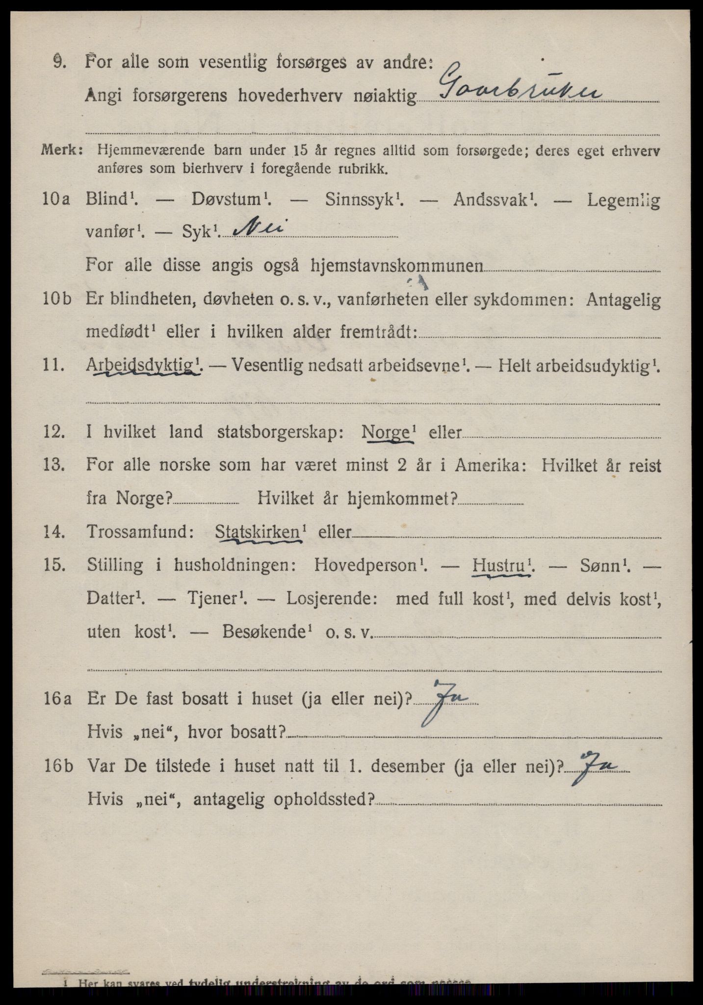 SAT, Folketelling 1920 for 1535 Vestnes herred, 1920, s. 4100