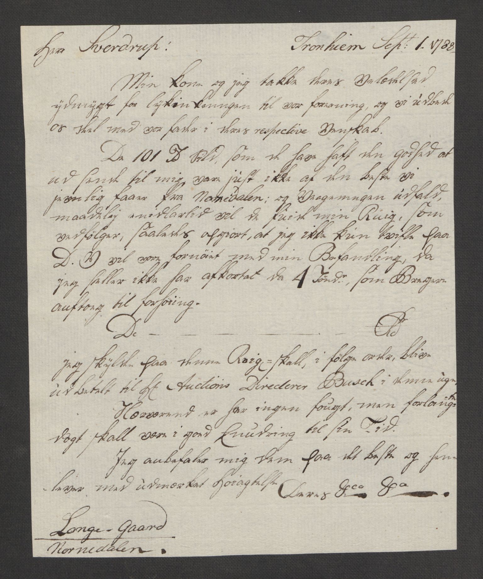 Hoë, Herman & Co, AV/SAT-PA-0280/11/L0026: Kopibok, innenlandsk, 1782-1790