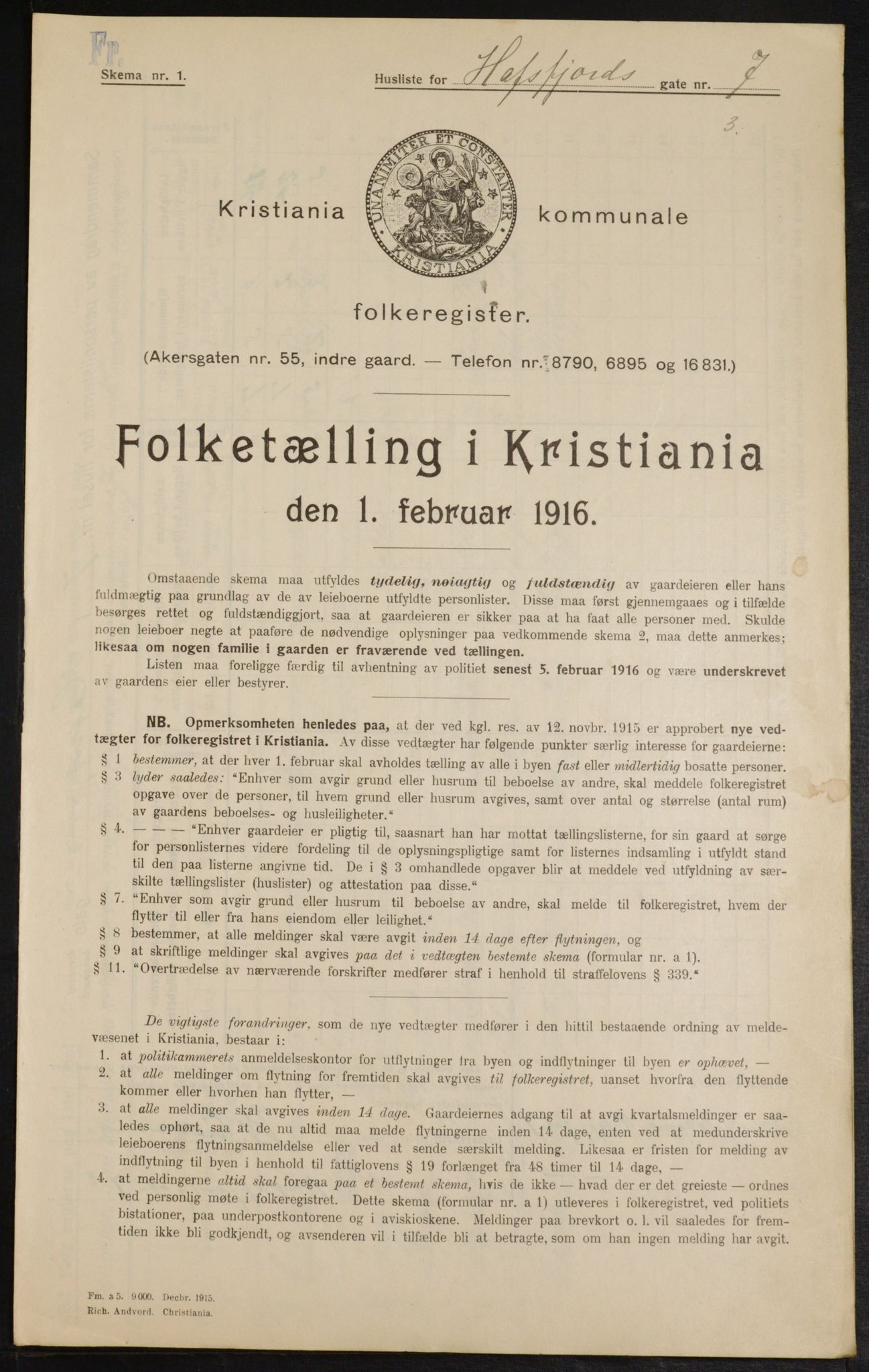 OBA, Kommunal folketelling 1.2.1916 for Kristiania, 1916, s. 33865