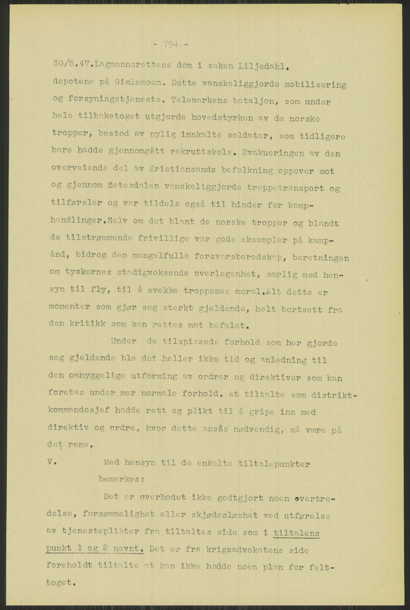 Forsvaret, Forsvarets krigshistoriske avdeling, AV/RA-RAFA-2017/Y/Yb/L0095: II-C-11-335  -  3. Divisjon.  Sak mot general Finn Backer m.fl., 1940-1948, s. 37