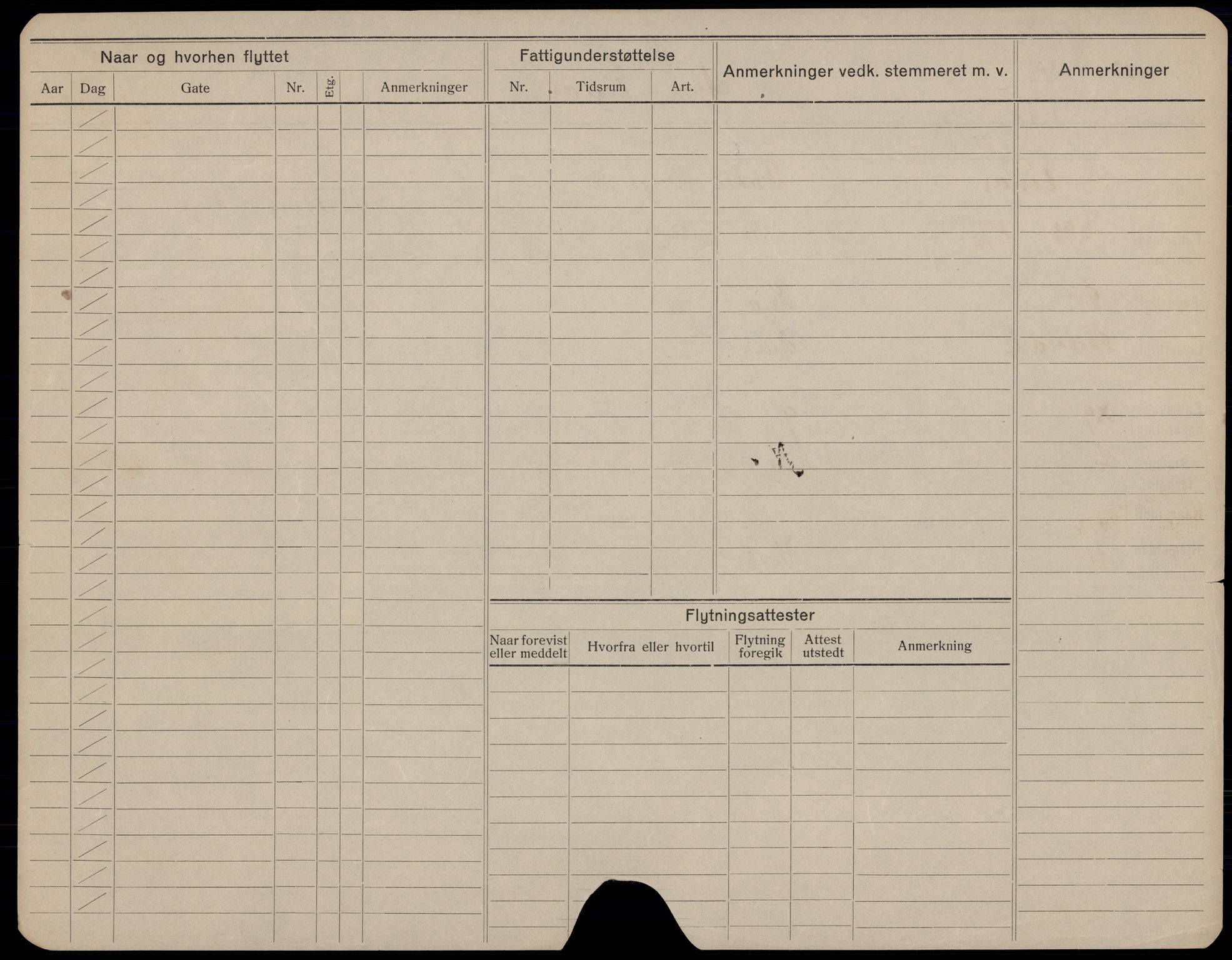 Fredrikstad folkeregister, AV/SAO-A-10481/F/Fa/L0005: Utflyttede, 1922