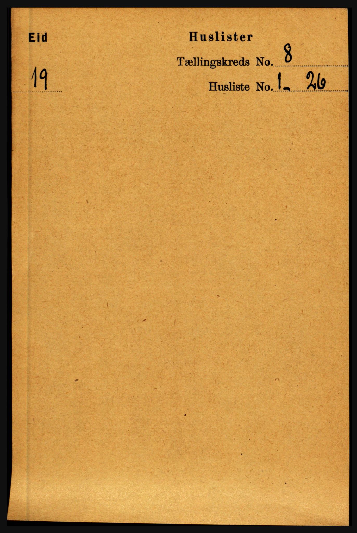RA, Folketelling 1891 for 1443 Eid herred, 1891, s. 1948
