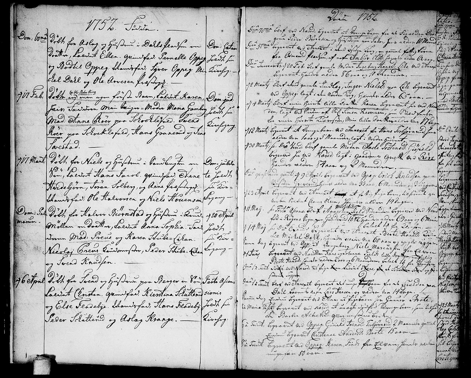Nesodden prestekontor Kirkebøker, AV/SAO-A-10013/F/Fa/L0002: Ministerialbok nr. I 2, 1750-1768, s. 7