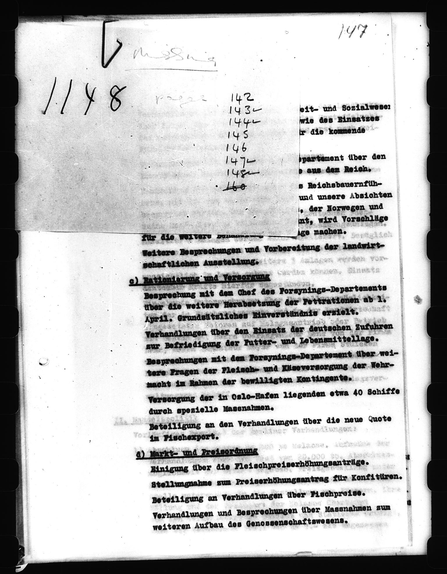 Documents Section, RA/RAFA-2200/V/L0057: Film med LMDC Serial Numbers, 1940-1945, s. 396