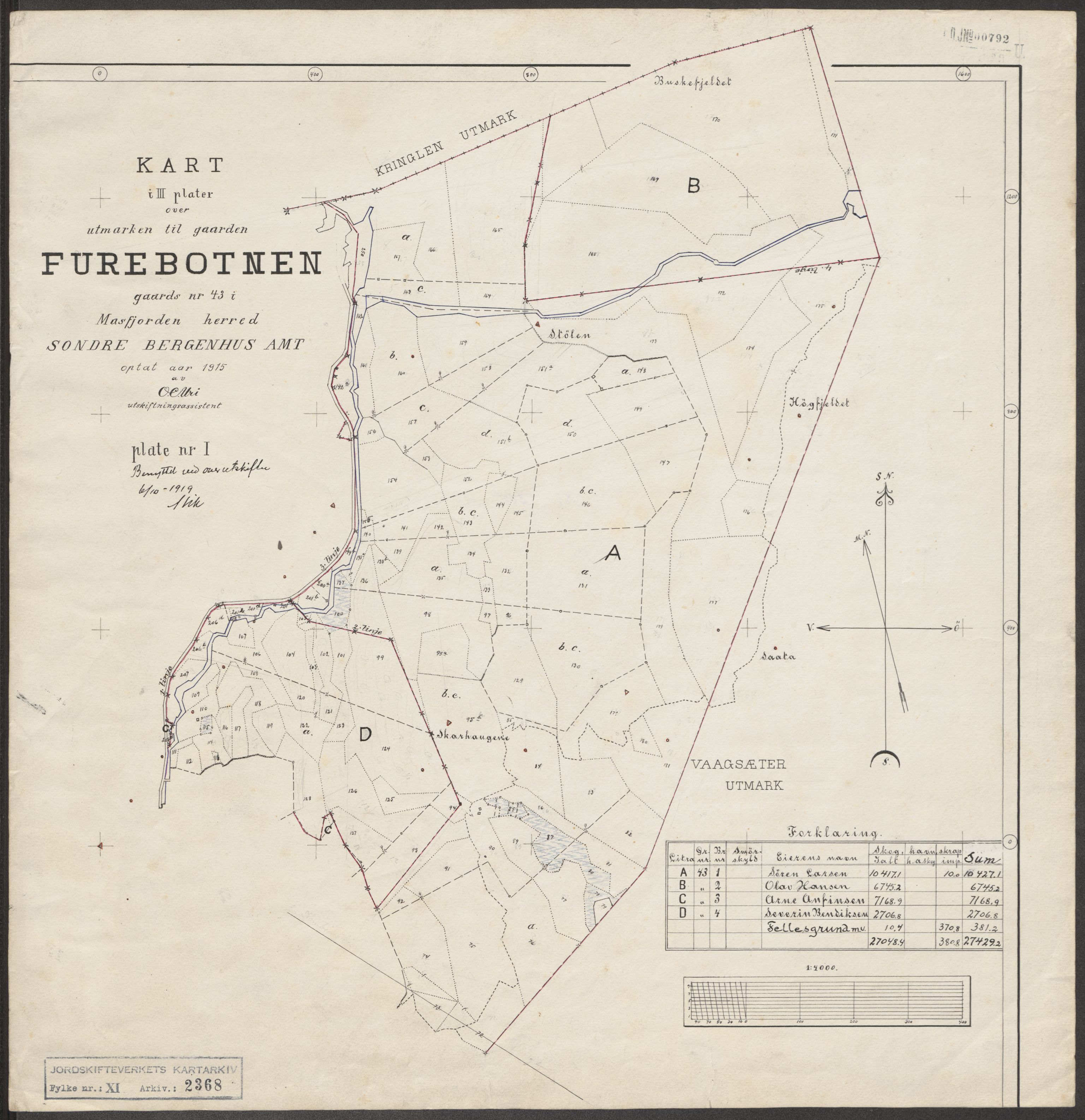 Jordskifteverkets kartarkiv, AV/RA-S-3929/T, 1859-1988, s. 2649