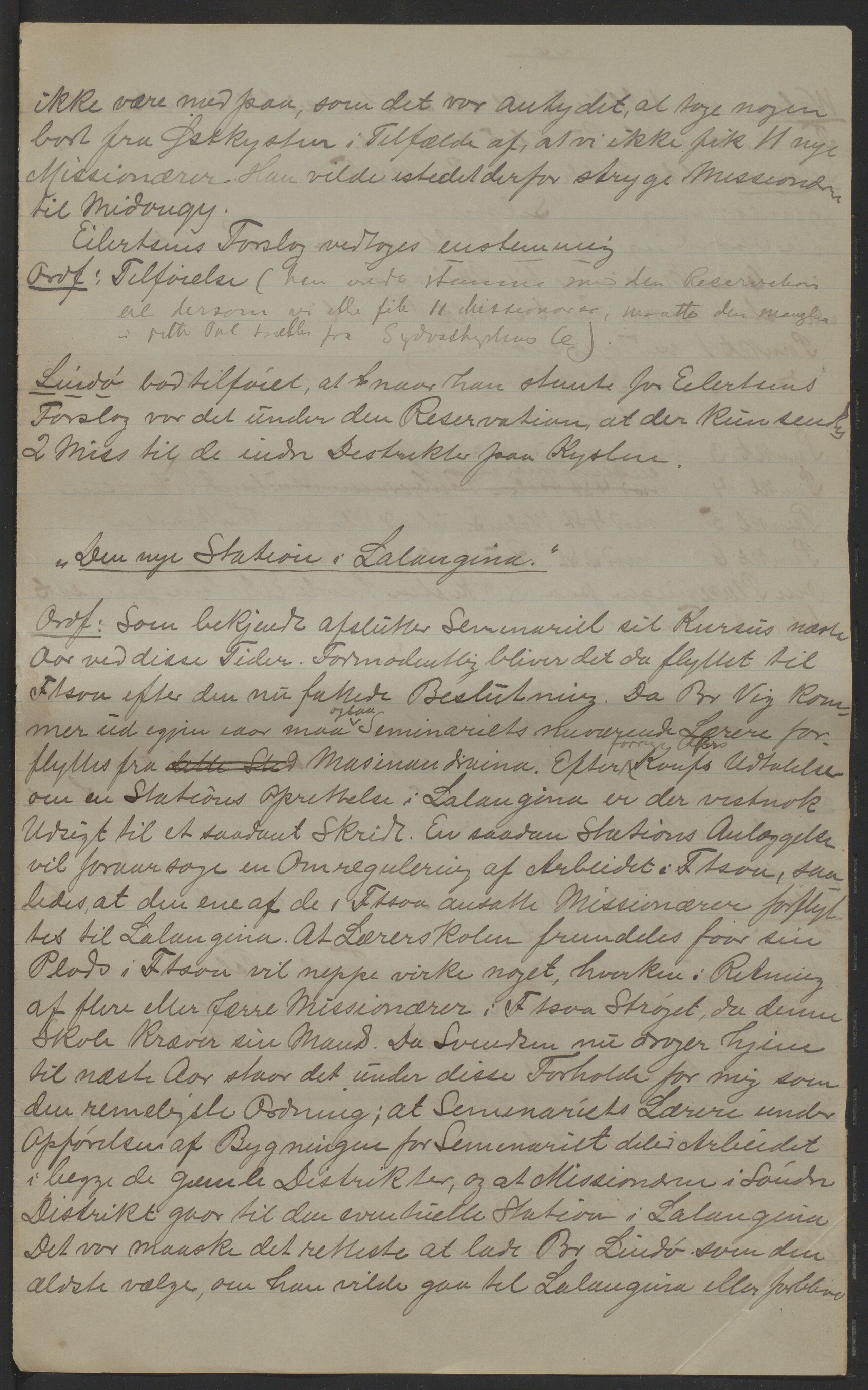 Det Norske Misjonsselskap - hovedadministrasjonen, VID/MA-A-1045/D/Da/Daa/L0038/0011: Konferansereferat og årsberetninger / Konferansereferat fra Madagaskar Innland., 1892