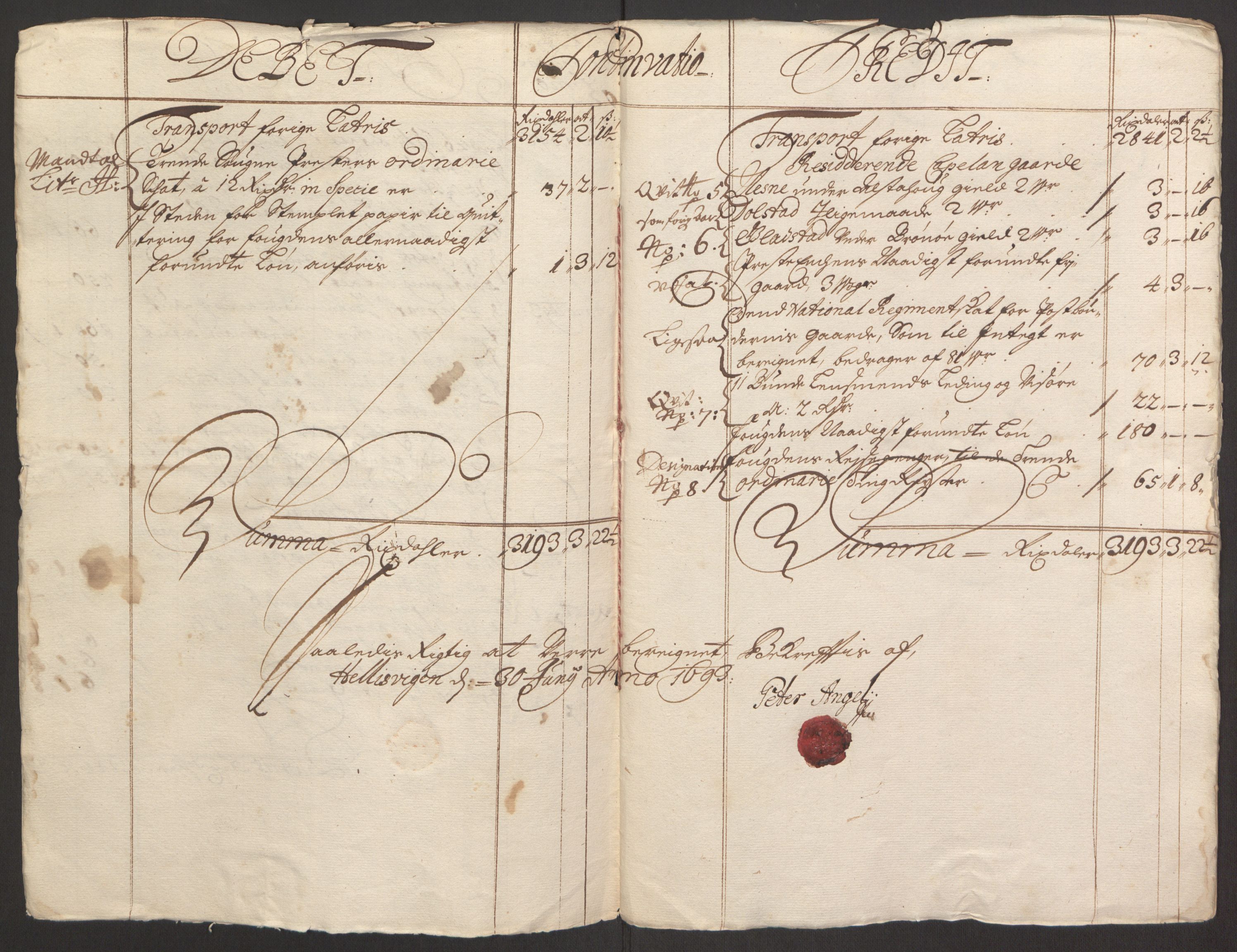 Rentekammeret inntil 1814, Reviderte regnskaper, Fogderegnskap, RA/EA-4092/R65/L4504: Fogderegnskap Helgeland, 1691-1692, s. 168