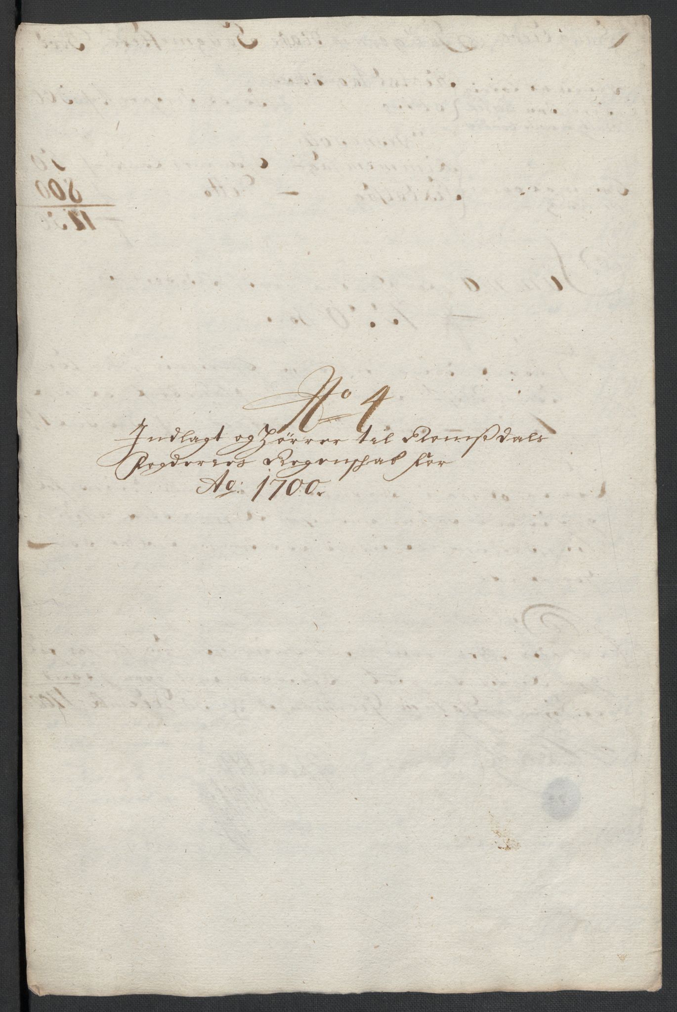 Rentekammeret inntil 1814, Reviderte regnskaper, Fogderegnskap, RA/EA-4092/R55/L3654: Fogderegnskap Romsdal, 1699-1700, s. 281