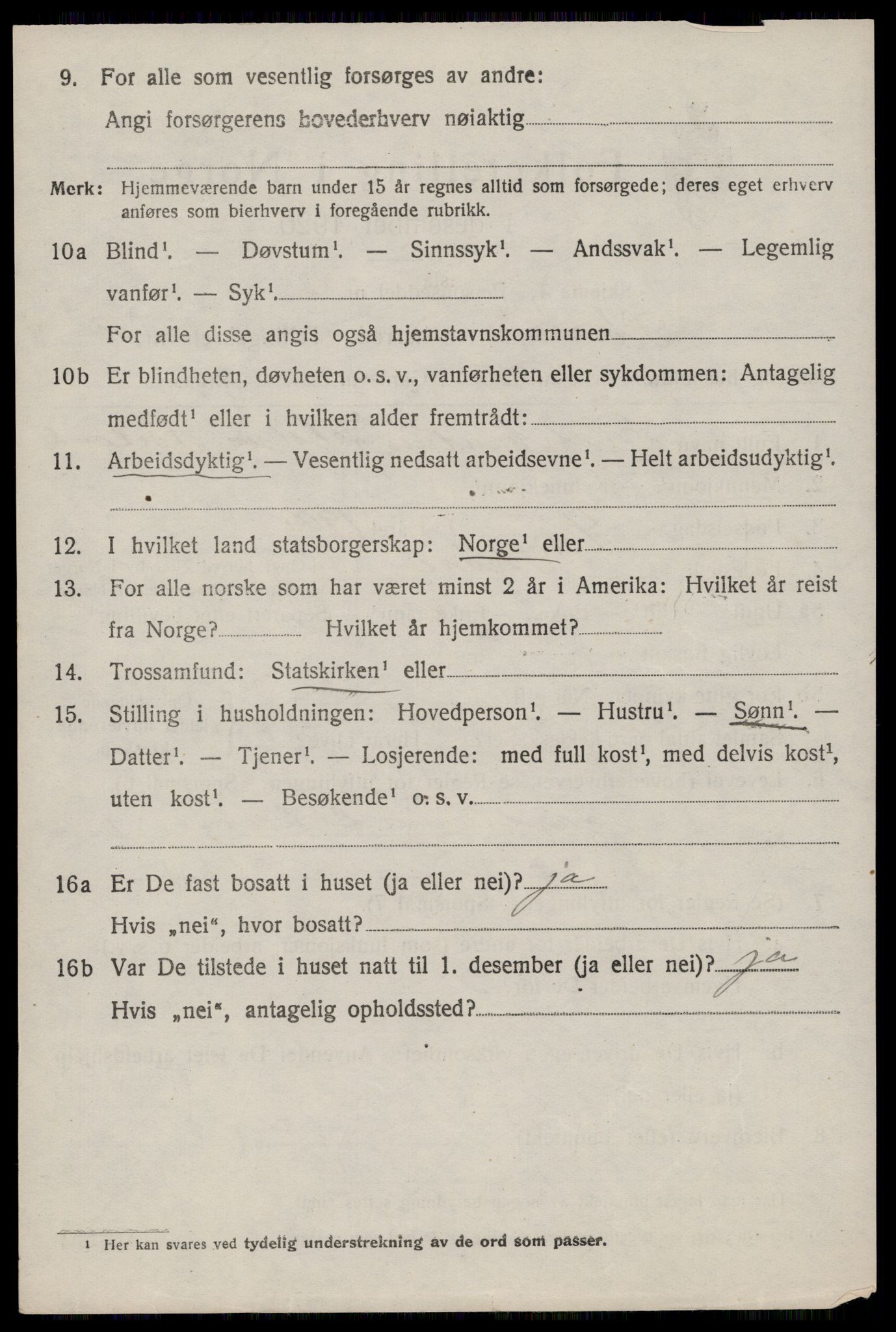 SAST, Folketelling 1920 for 1153 Skåre herred, 1920, s. 2077