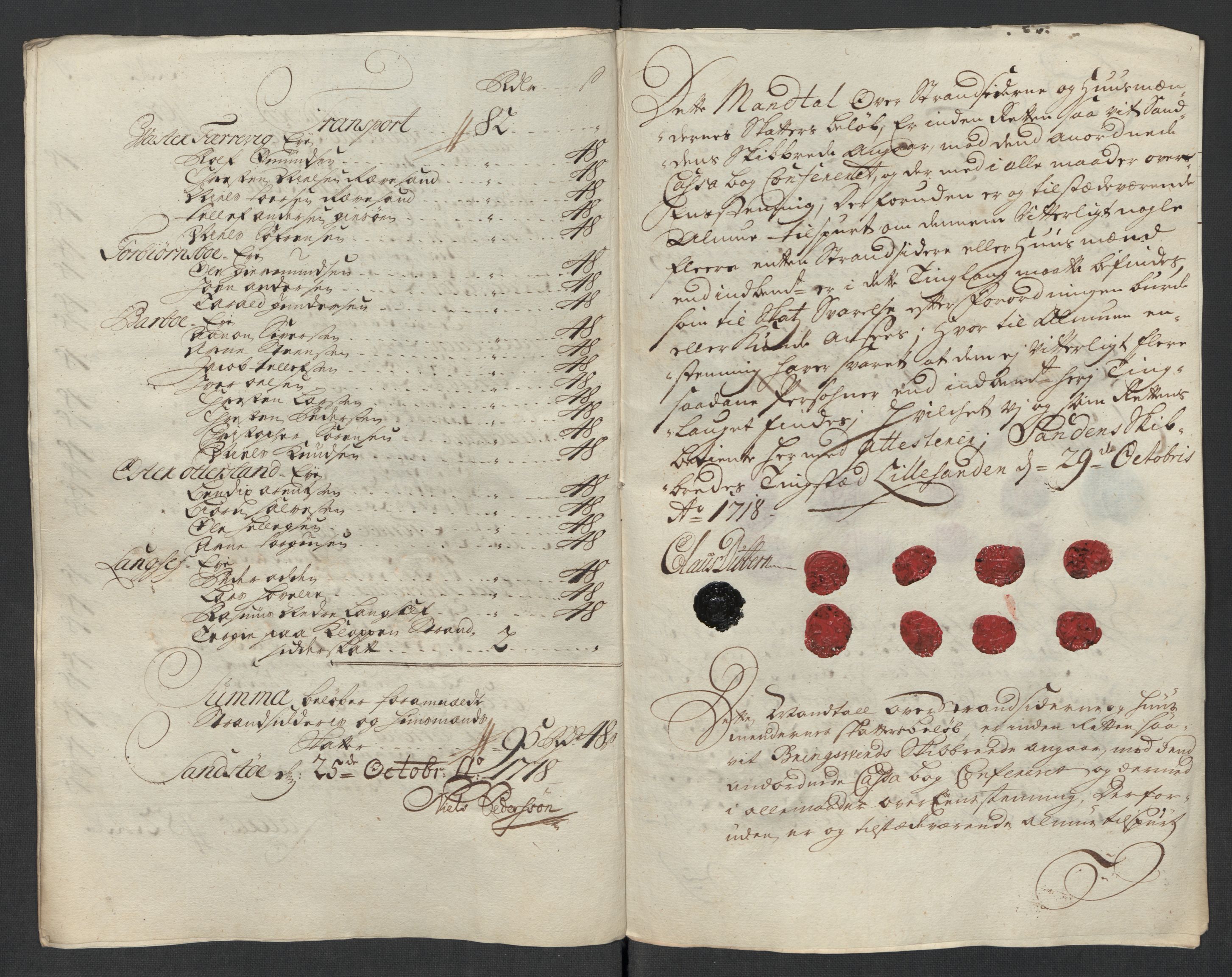 Rentekammeret inntil 1814, Reviderte regnskaper, Fogderegnskap, AV/RA-EA-4092/R39/L2327: Fogderegnskap Nedenes, 1718, s. 150