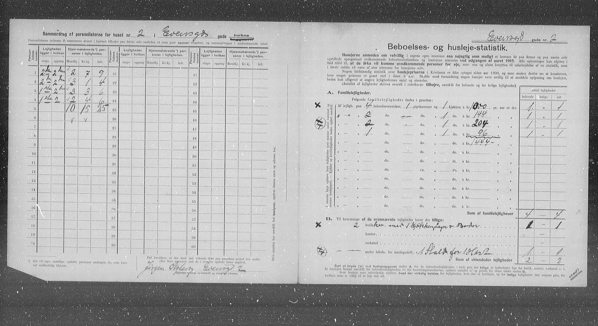 OBA, Kommunal folketelling 31.12.1905 for Kristiania kjøpstad, 1905, s. 11846