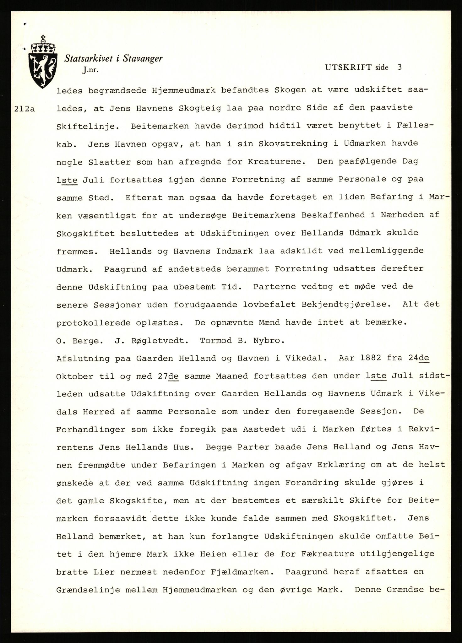 Statsarkivet i Stavanger, AV/SAST-A-101971/03/Y/Yj/L0034: Avskrifter sortert etter gårdsnavn: Helgeland i Bjerkreim - Helle nedre, 1750-1930, s. 614