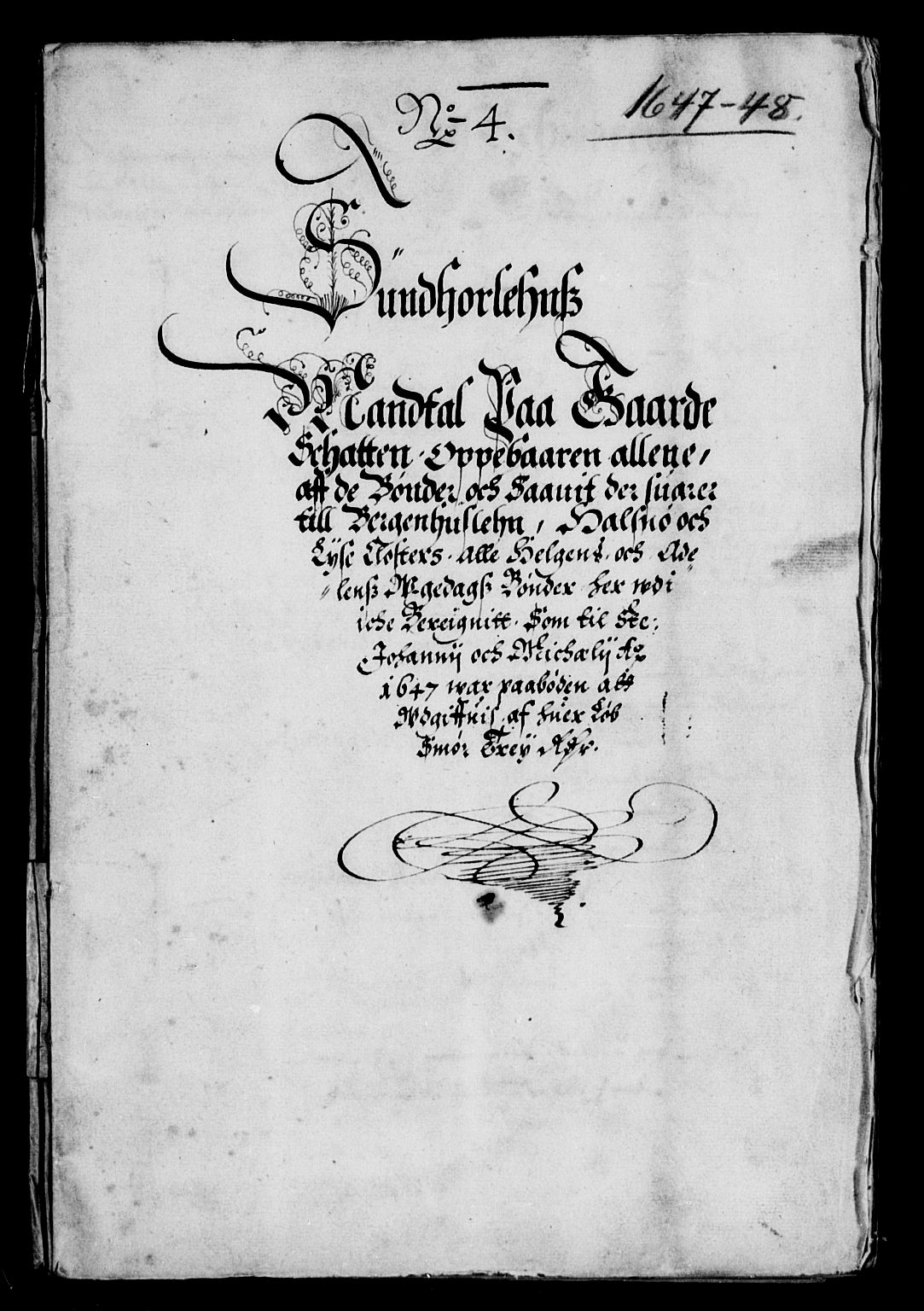 Rentekammeret inntil 1814, Reviderte regnskaper, Lensregnskaper, AV/RA-EA-5023/R/Rb/Rbt/L0108: Bergenhus len, 1641-1648