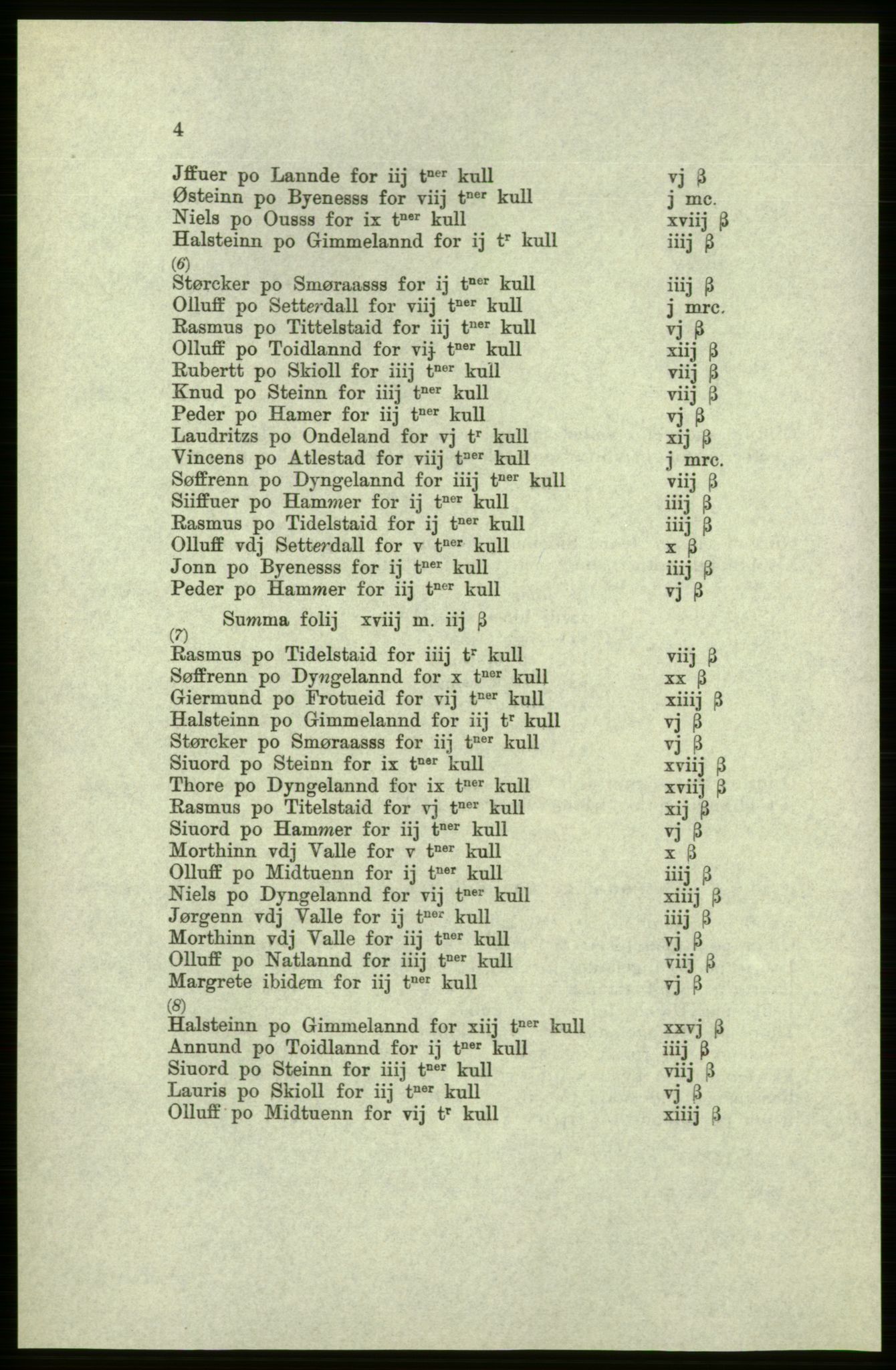 Publikasjoner utgitt av Arkivverket, PUBL/PUBL-001/C/0005: Bind 5: Rekneskap for Bergenhus len 1566-1567: B. Utgift C. Dei nordlandske lena og Finnmark D. Ekstrakt, 1566-1567, s. 4