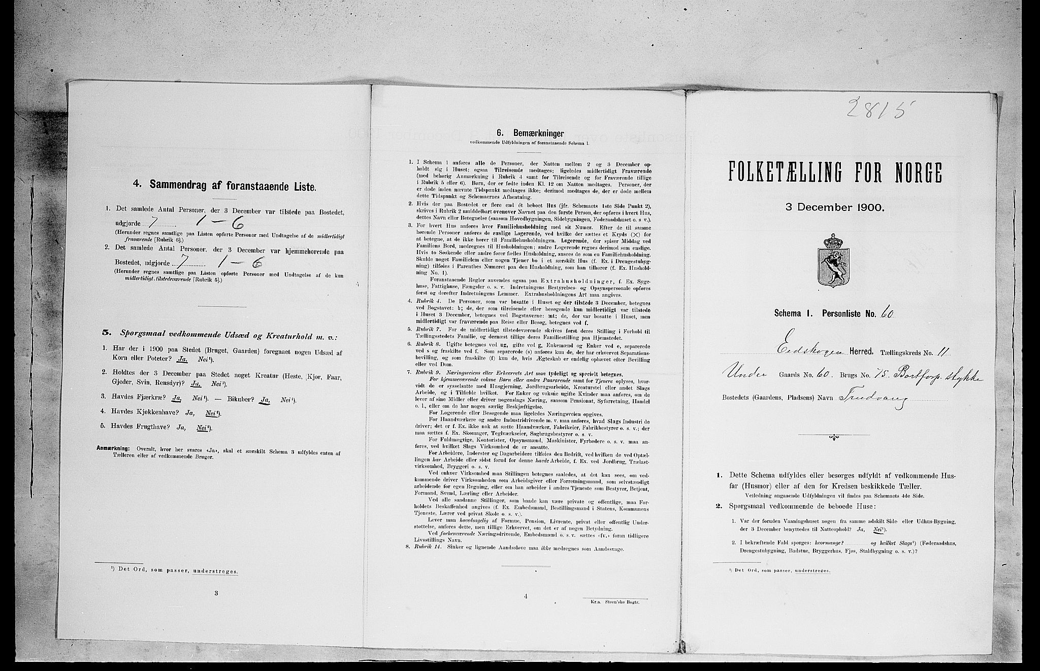 SAH, Folketelling 1900 for 0420 Eidskog herred, 1900, s. 1617