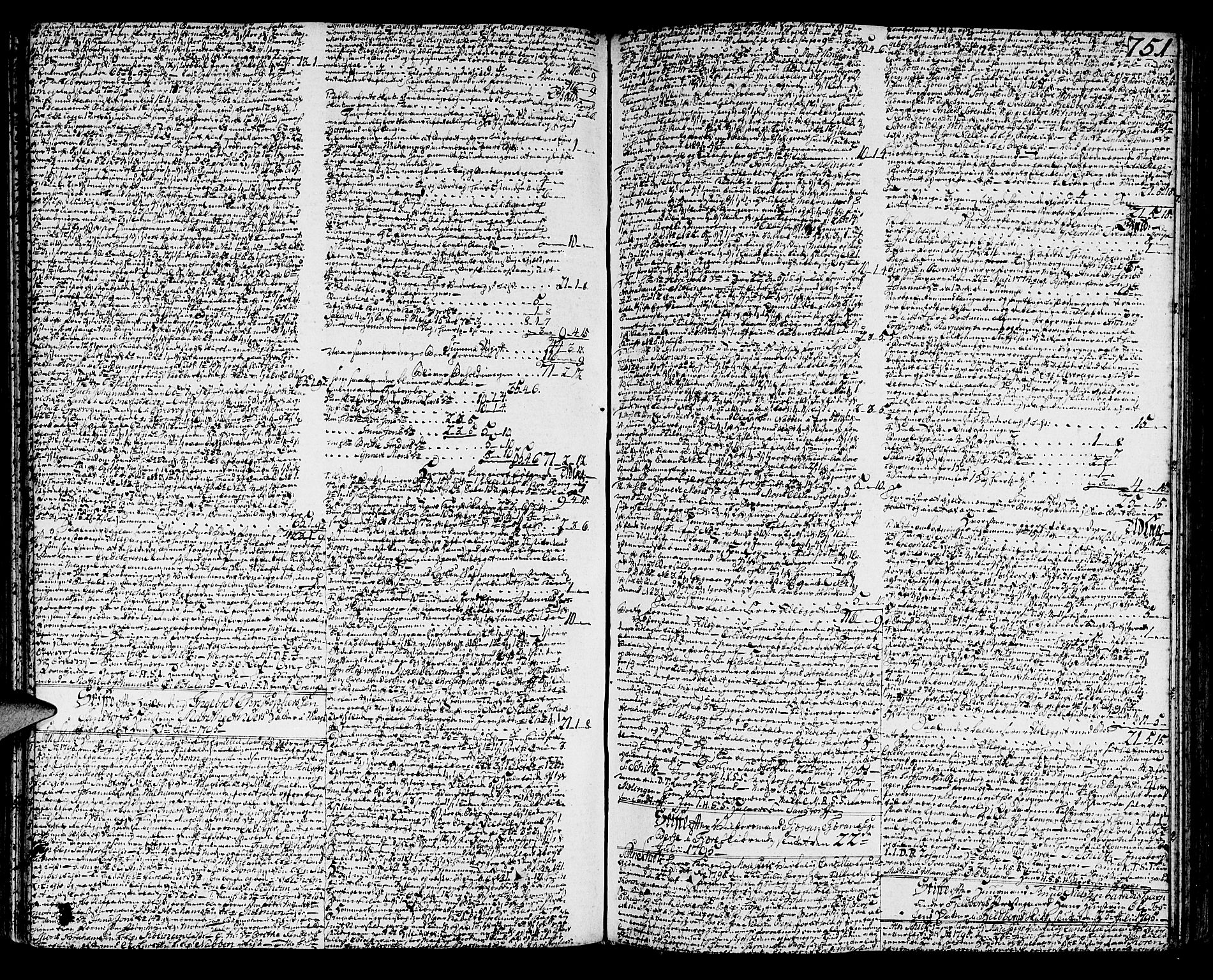 Sunnhordland sorenskrivar, SAB/A-2401/1/H/Ha/Haa/L0010: Skifteprotokollar. Register i protokoll. Fol. 565-ut, 1792-1796, s. 750b-751a