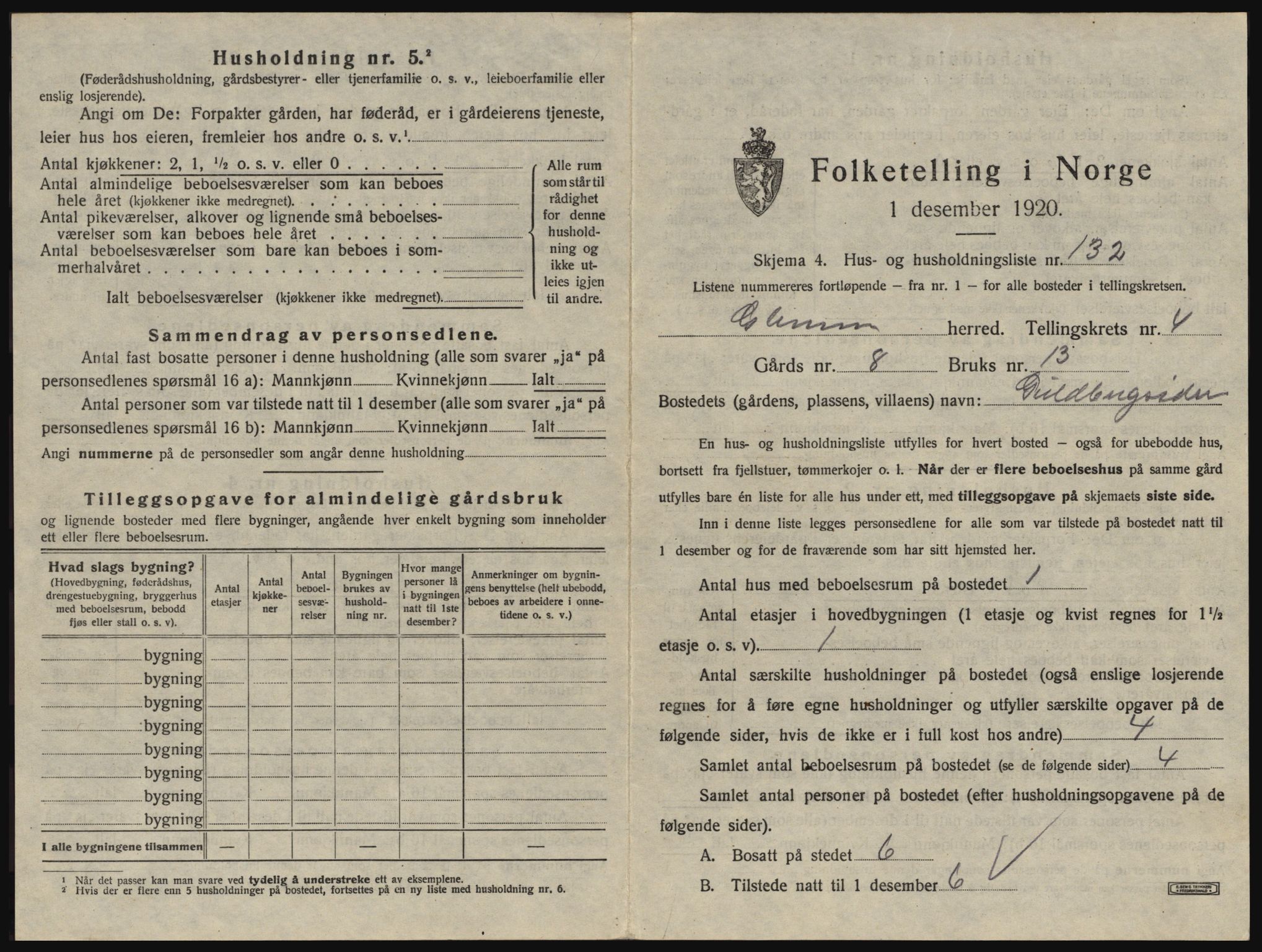 SAO, Folketelling 1920 for 0132 Glemmen herred, 1920, s. 891