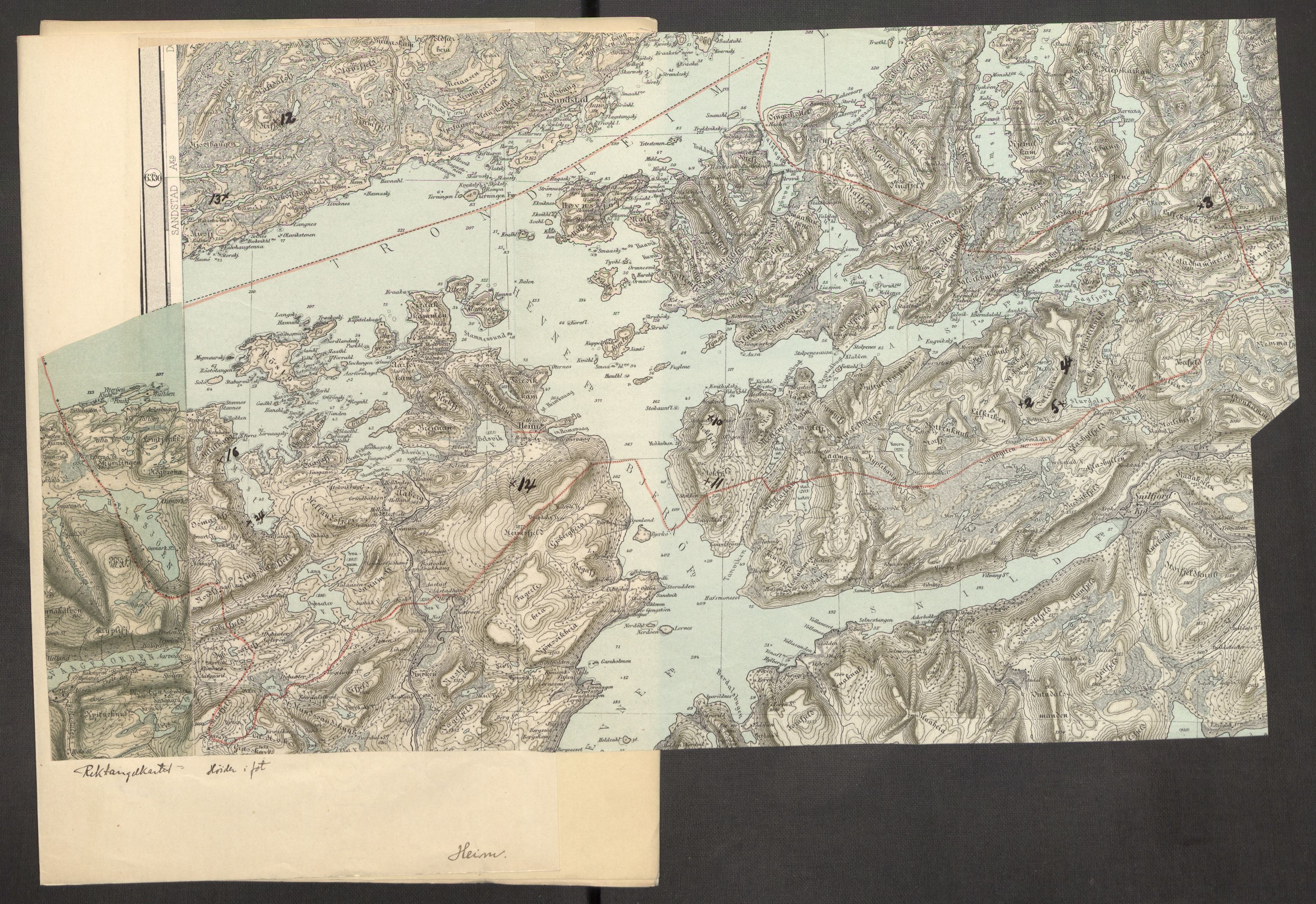 Instituttet for sammenlignende kulturforskning, AV/RA-PA-0424/F/Fc/L0013/0004: Eske B13: / Sør-Trøndelag (perm XXXVIII), 1933-1936