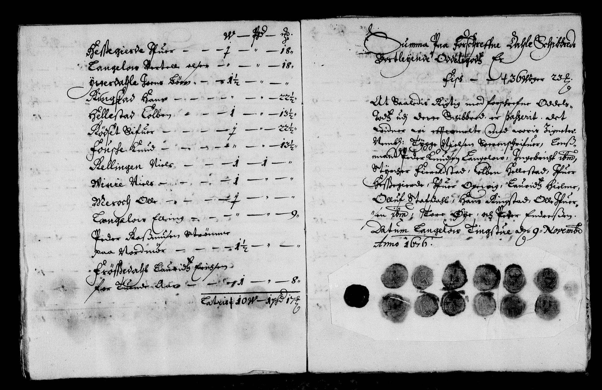 Rentekammeret inntil 1814, Reviderte regnskaper, Stiftamtstueregnskaper, Bergen stiftamt, AV/RA-EA-6043/R/Rc/L0044: Bergen stiftamt, 1676
