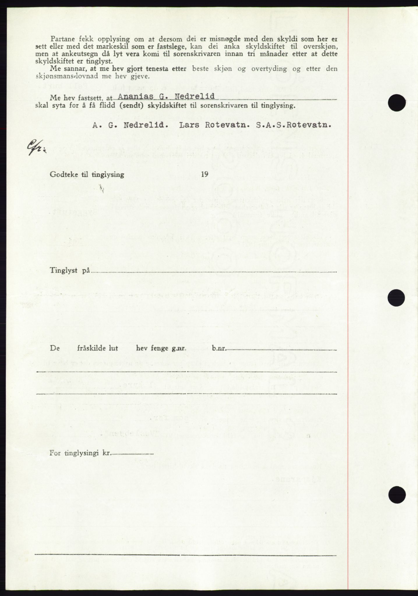 Søre Sunnmøre sorenskriveri, AV/SAT-A-4122/1/2/2C/L0083: Pantebok nr. 9A, 1948-1949, Dagboknr: 1770/1948