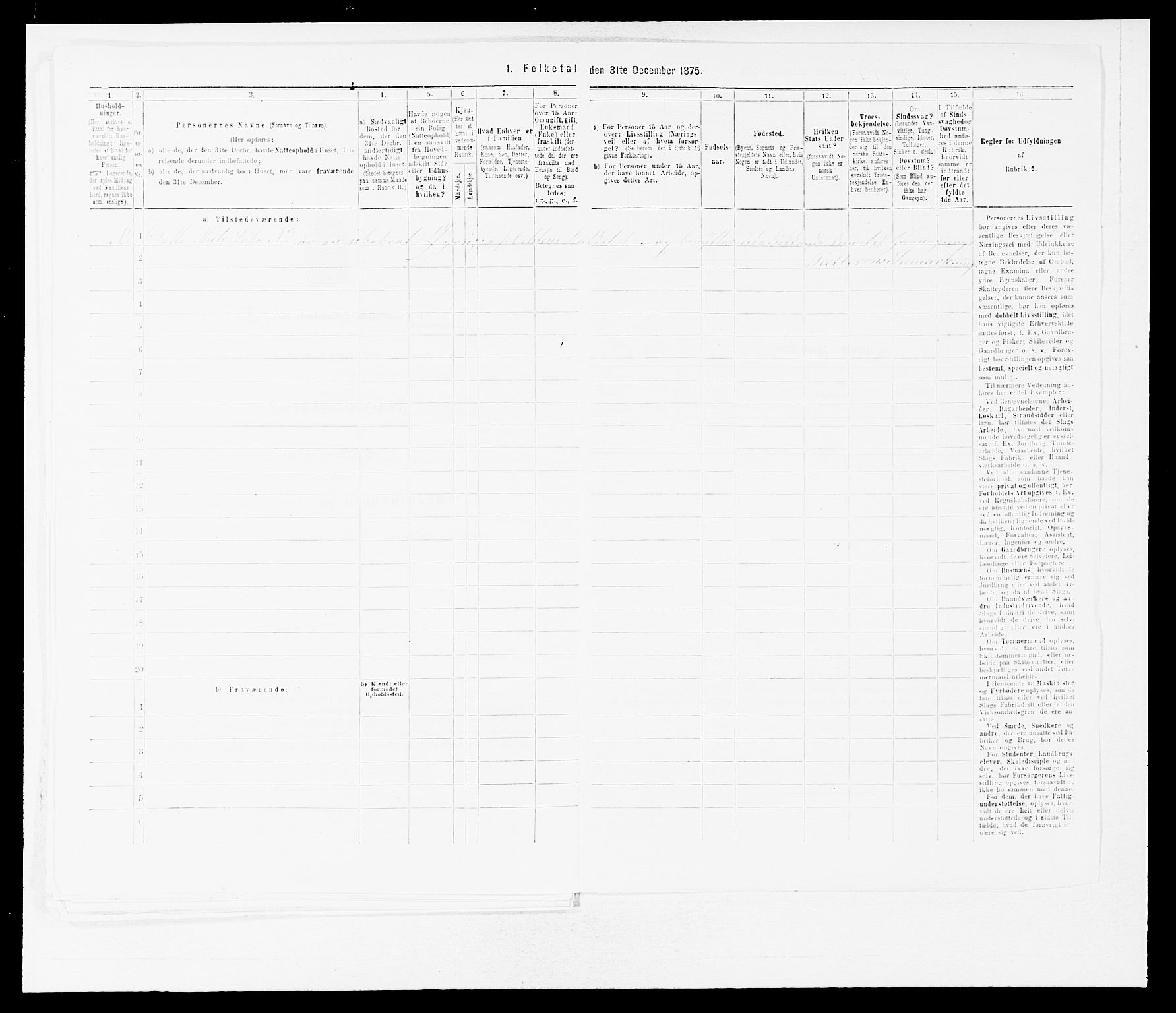 SAB, Folketelling 1875 for 1437L Kinn prestegjeld, Kinn sokn og Svanøy sokn, 1875, s. 1286