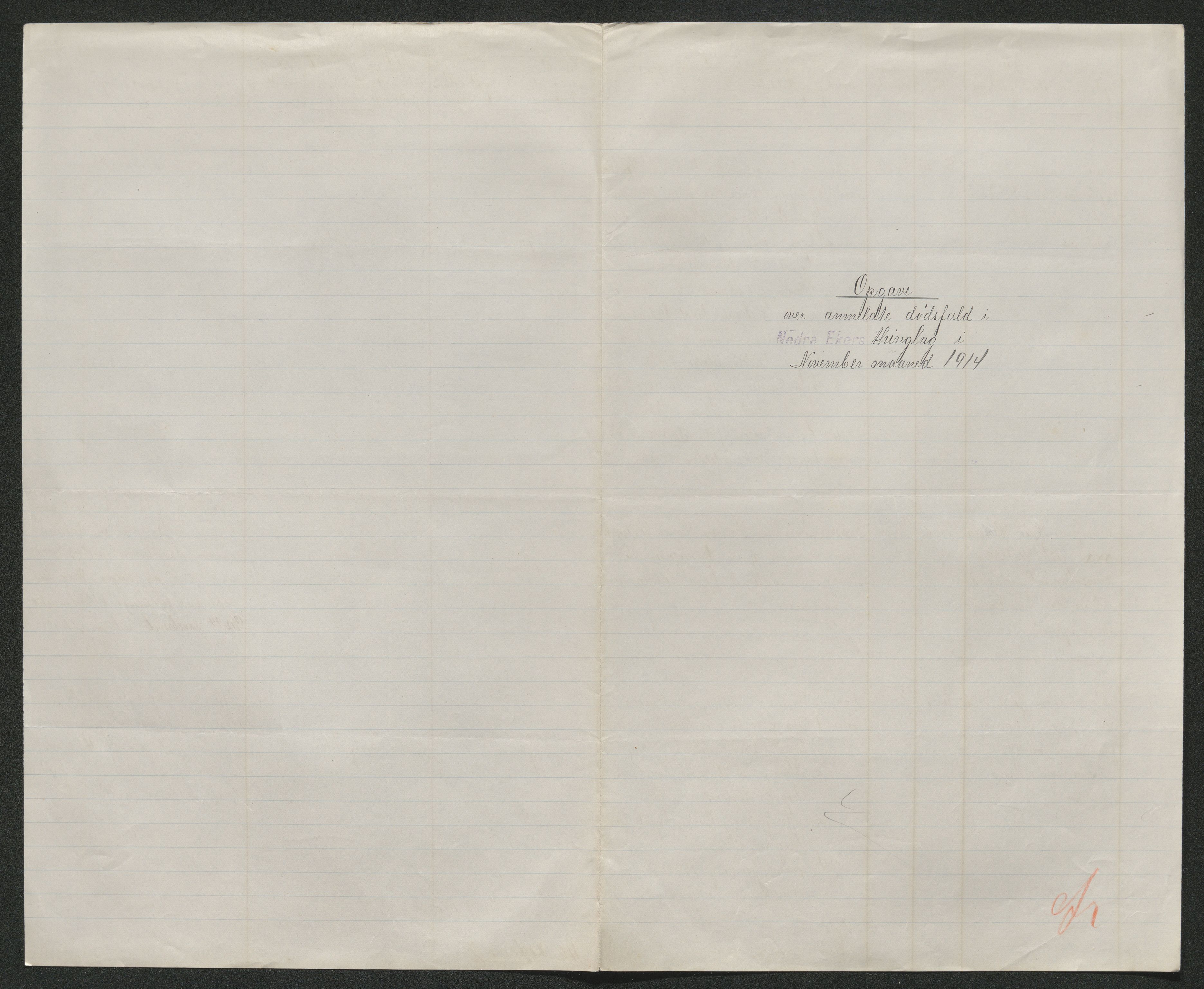 Eiker, Modum og Sigdal sorenskriveri, AV/SAKO-A-123/H/Ha/Hab/L0037: Dødsfallsmeldinger, 1914-1915, s. 95