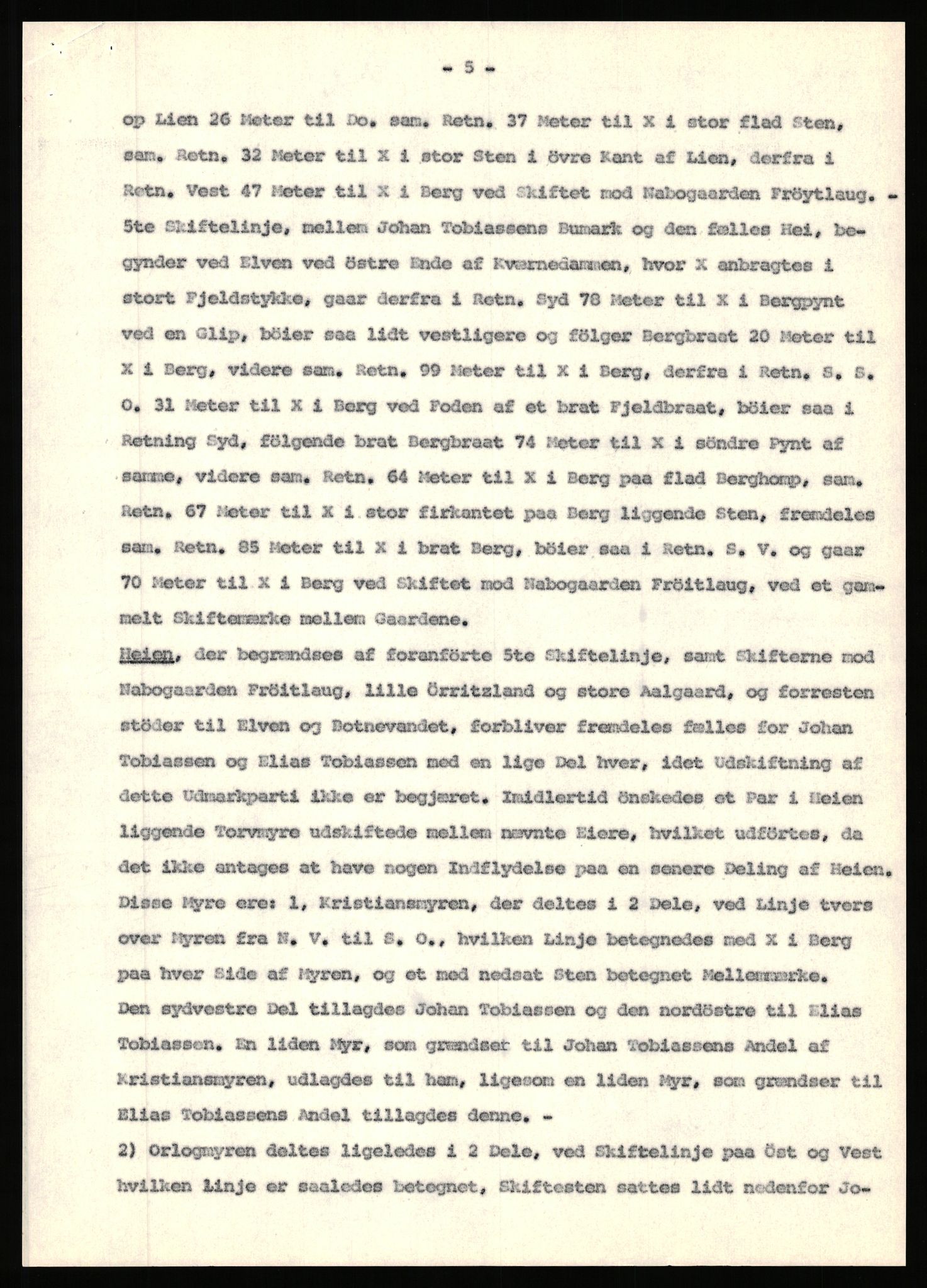 Statsarkivet i Stavanger, SAST/A-101971/03/Y/Yj/L0100: Avskrifter sortert etter gårdsnavn: Ålgård - Årsland, 1750-1930, s. 49